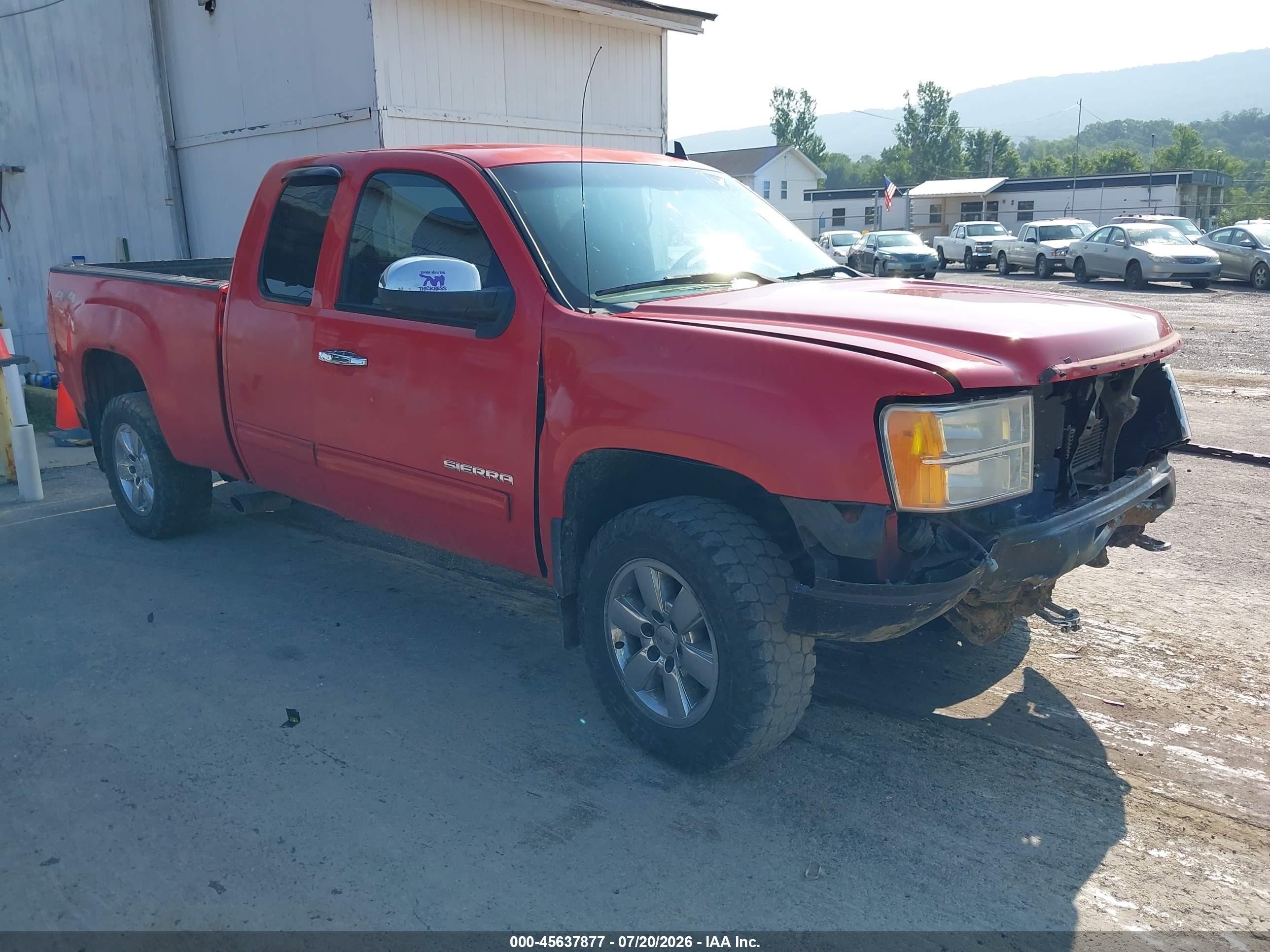 2010 GMC Sierra 1500 SLE, VIN 1GTSKVE38AZ208160 — All over