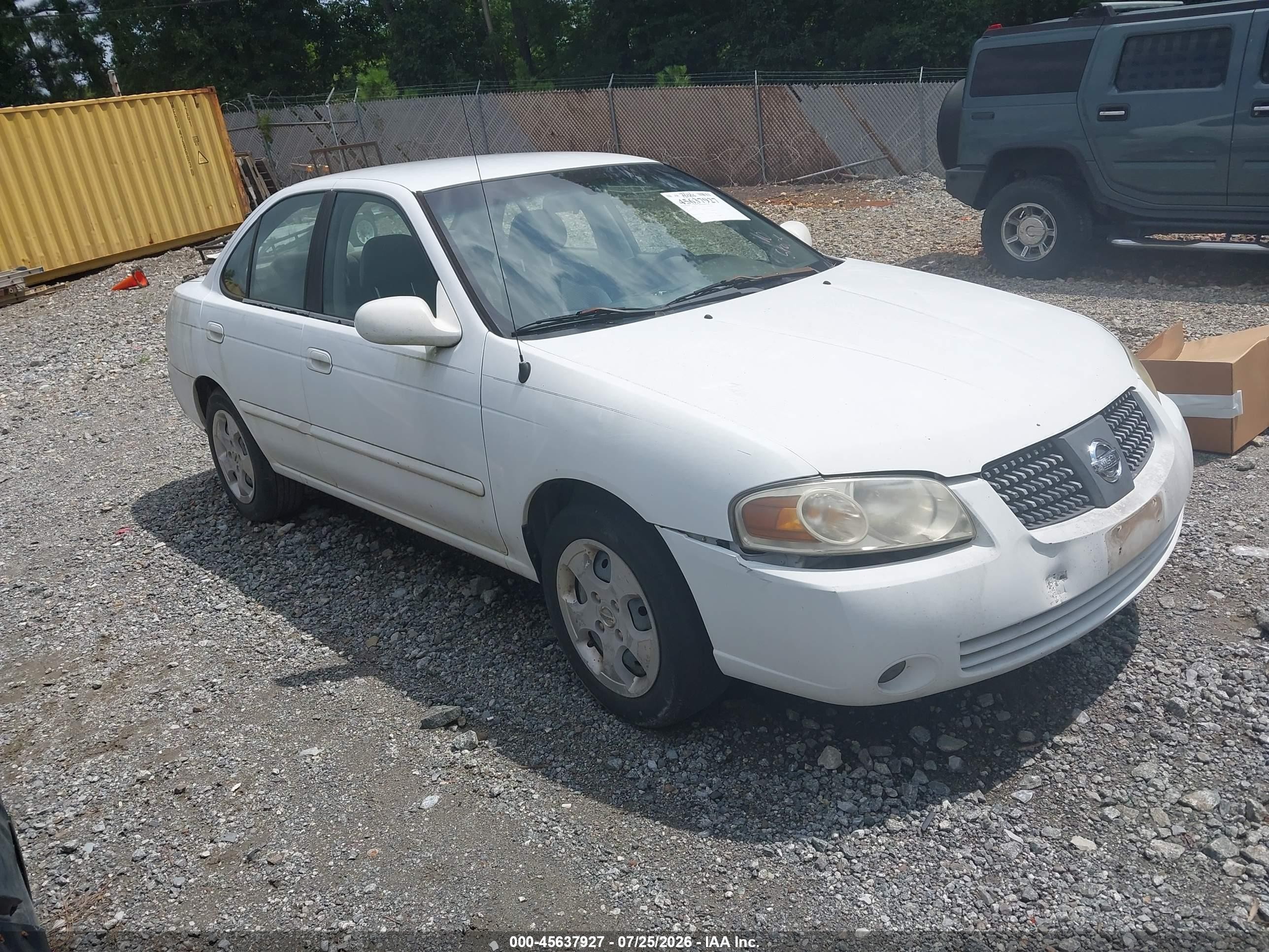 2005 Nissan Sentra S, VIN 3N1CB51D05L562385 — Обычный износ