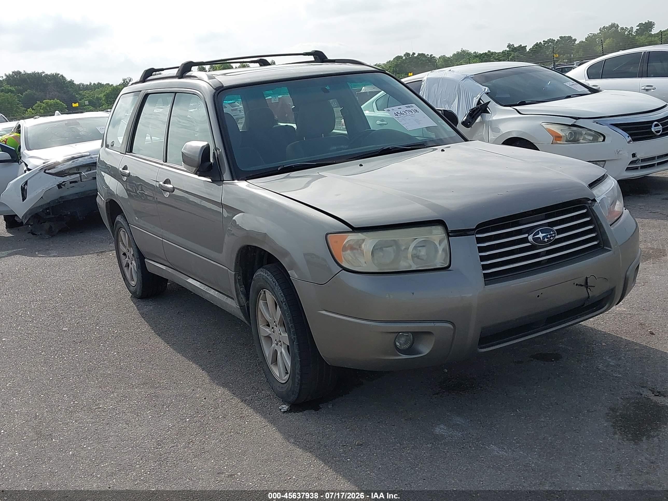 2006 Subaru Forester X, VIN JF1SG65606H712786 — Rear end