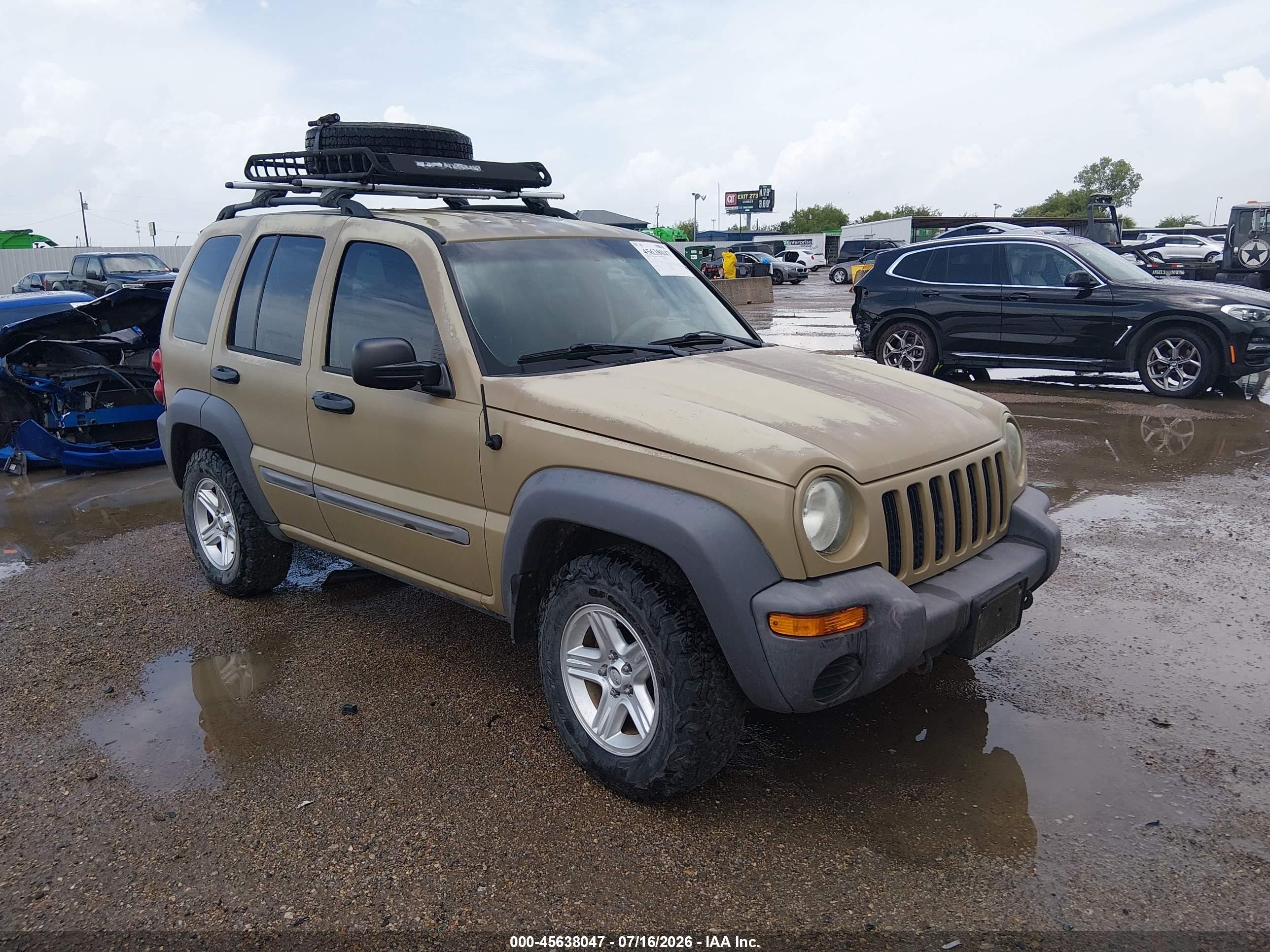 2003 Jeep Liberty Sport, VIN 1J4GL48K63W618535 — Обычный износ