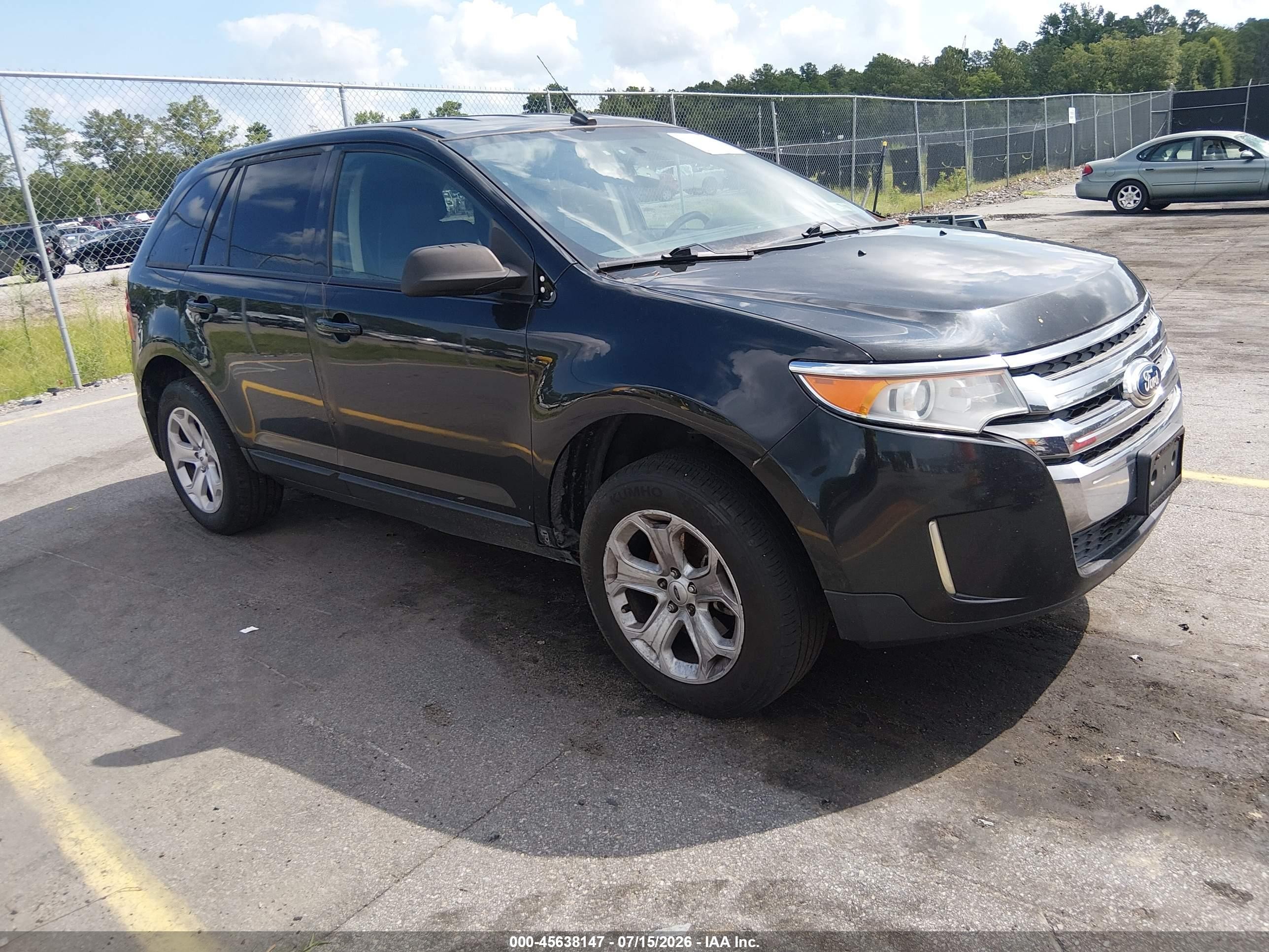 2014 Ford Edge SEL, VIN 2FMDK4JC8EBB47597 — Normal wear