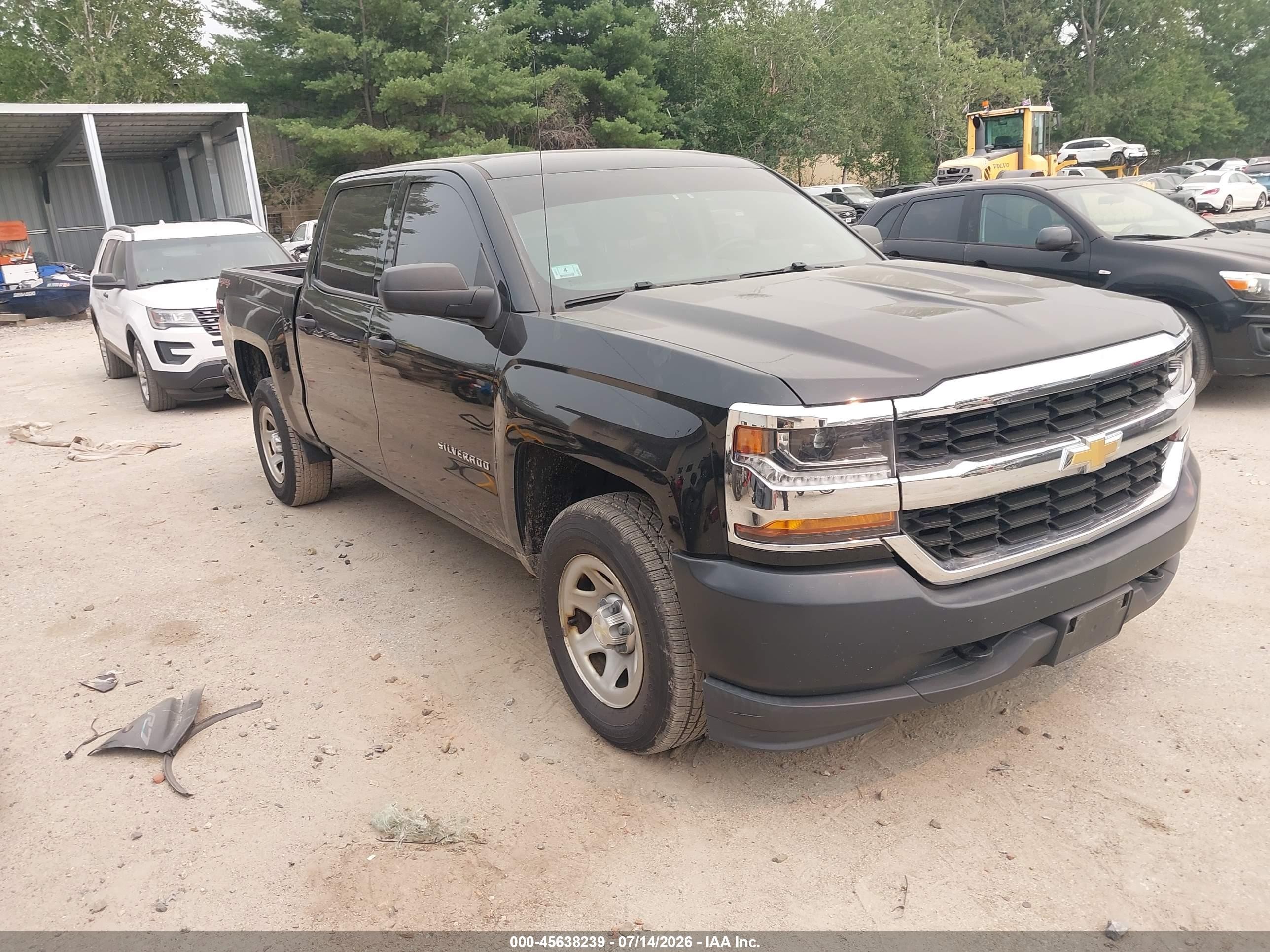 2017 Chevrolet Silverado 1500 Work Truck, VIN 3GCUKNEH4HG403140 — All over