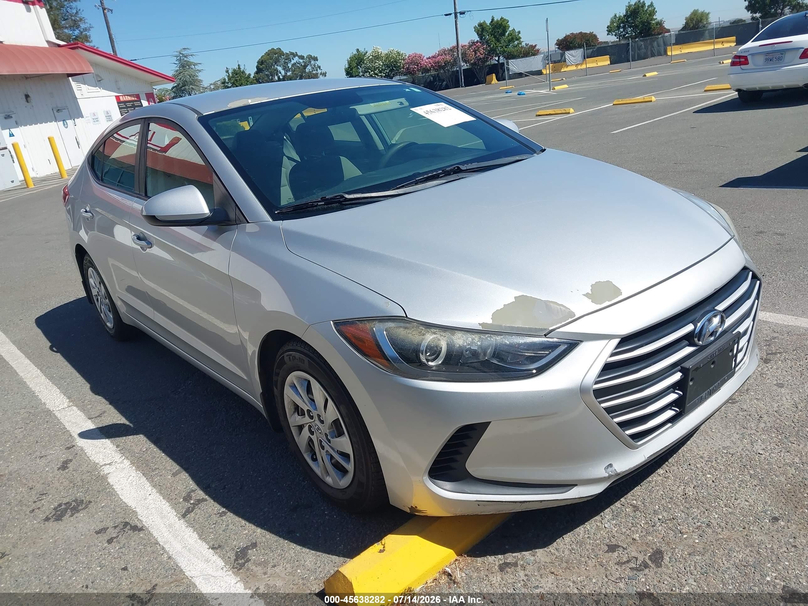 2017 Hyundai Elantra SE, VIN 5NPD74LF1HH189003 — Not stated