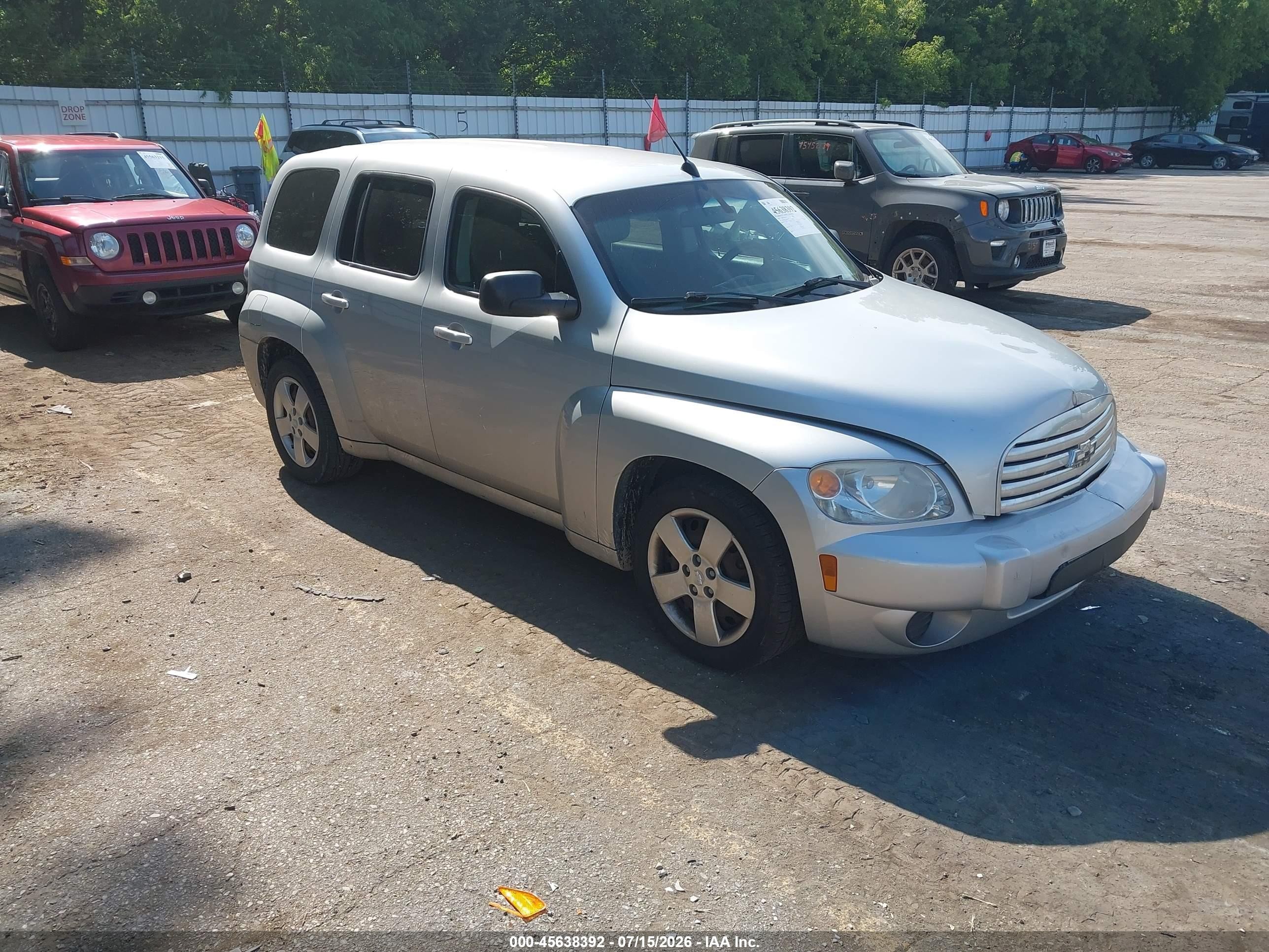 2010 Chevrolet HHR LS, VIN 3GNBAADB3AS601346 — Side