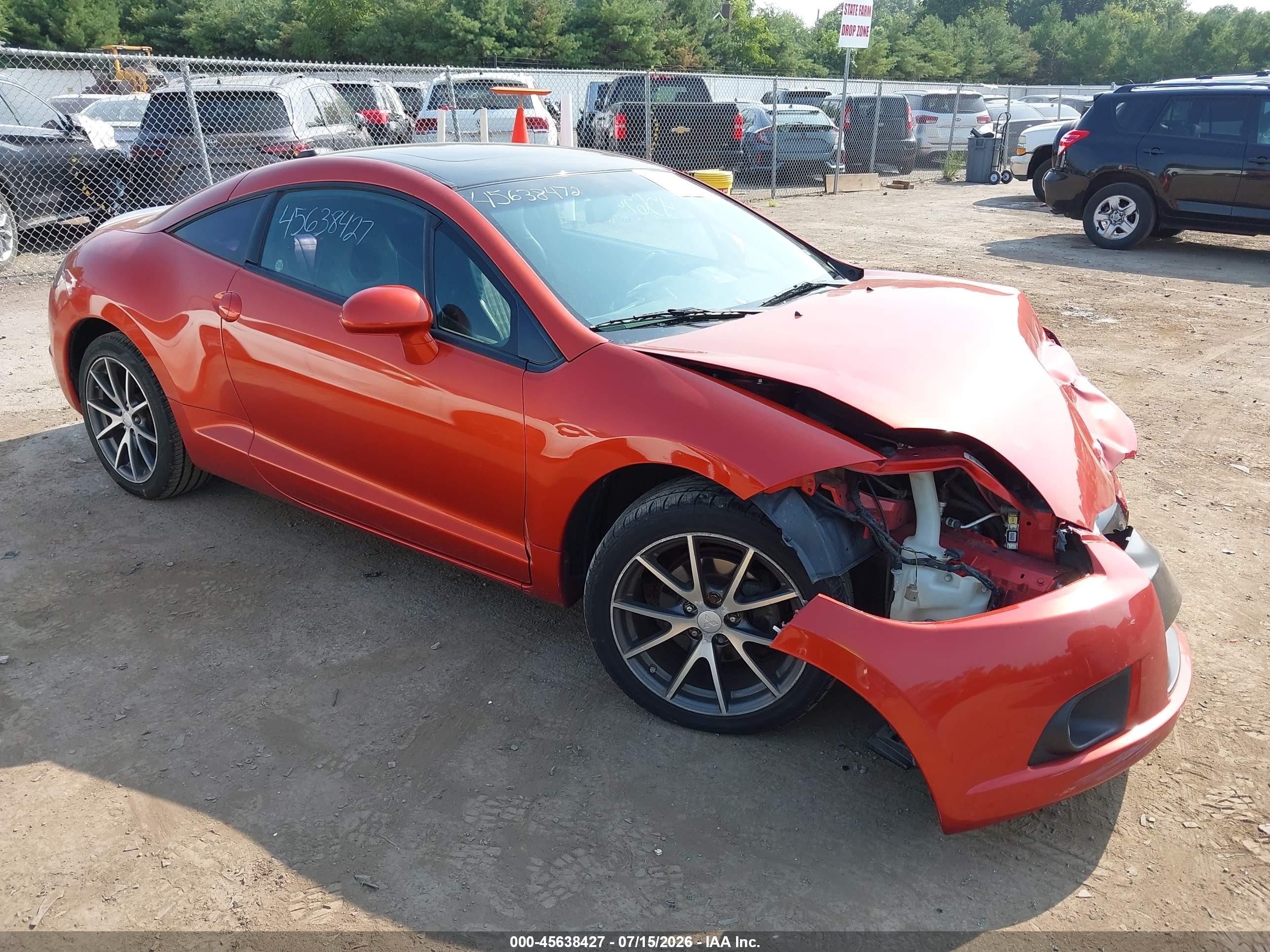 2011 Mitsubishi Eclipse GS, VIN 4A31K5DF6BE002820 — Front end