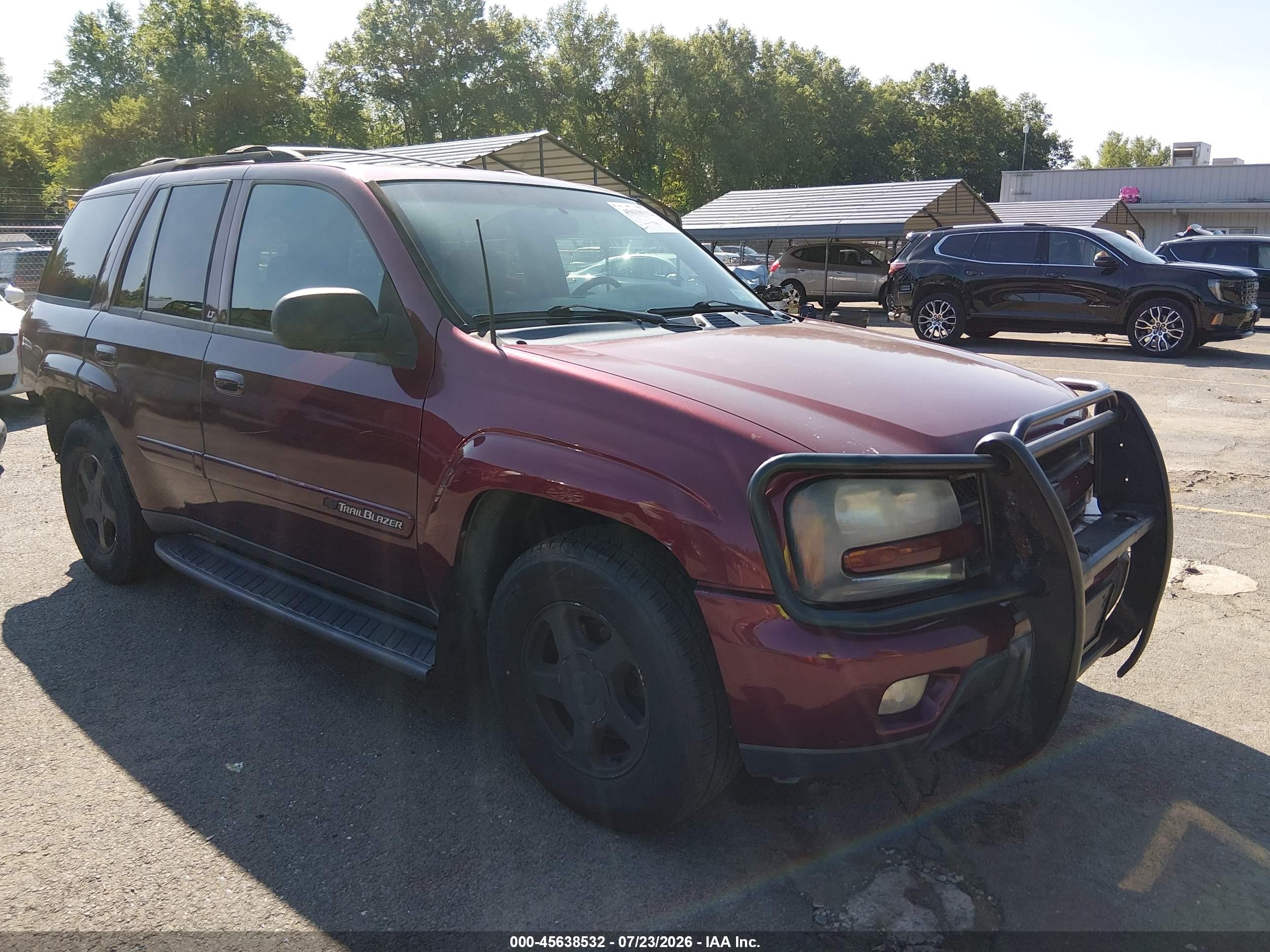 2004 Chevrolet TrailBlazer LS, VIN 1GNDT13S642291083 — Зад