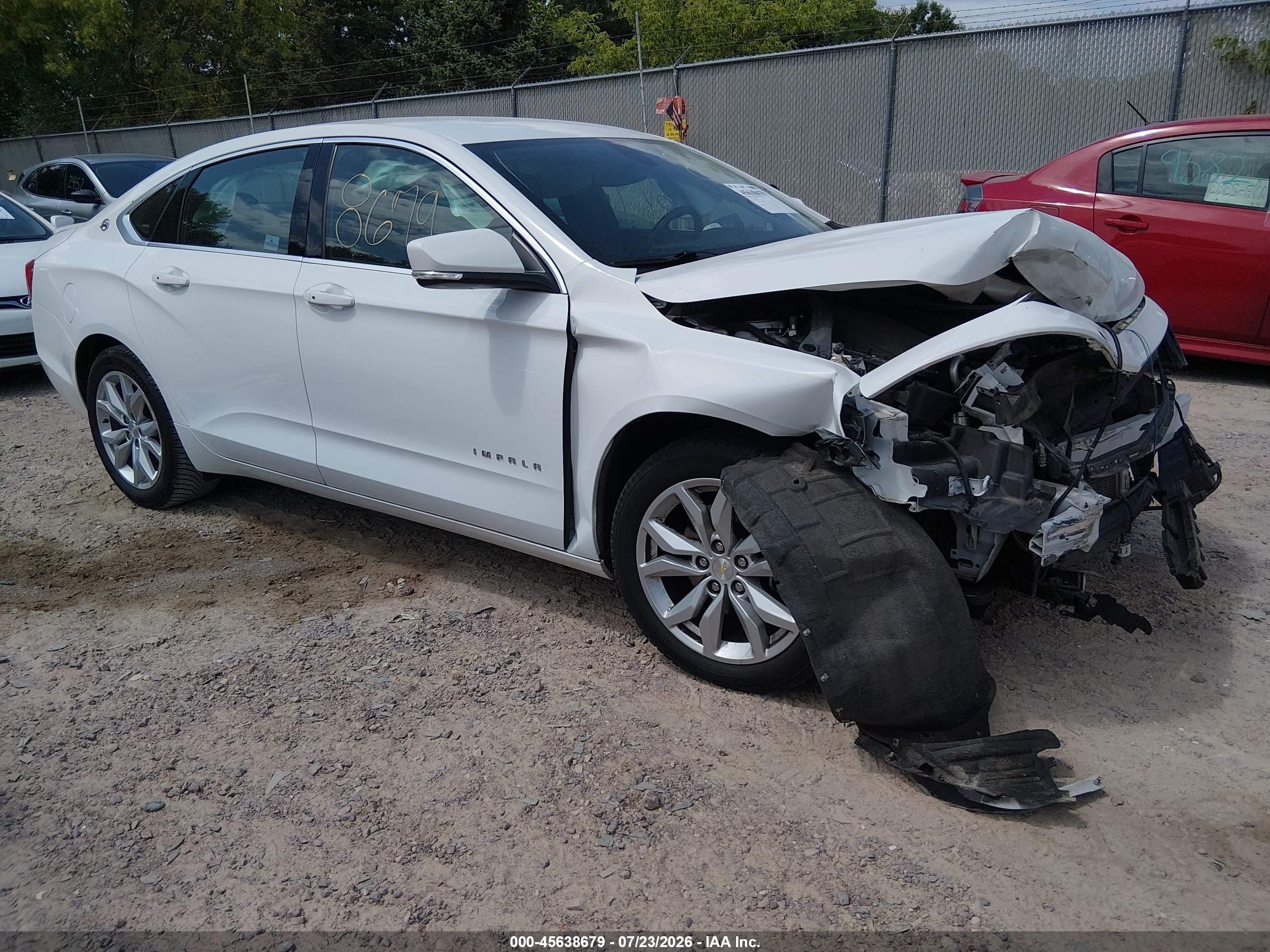 2019 Chevrolet Impala LT, VIN 2G11Z5S38K9102534 — Front end