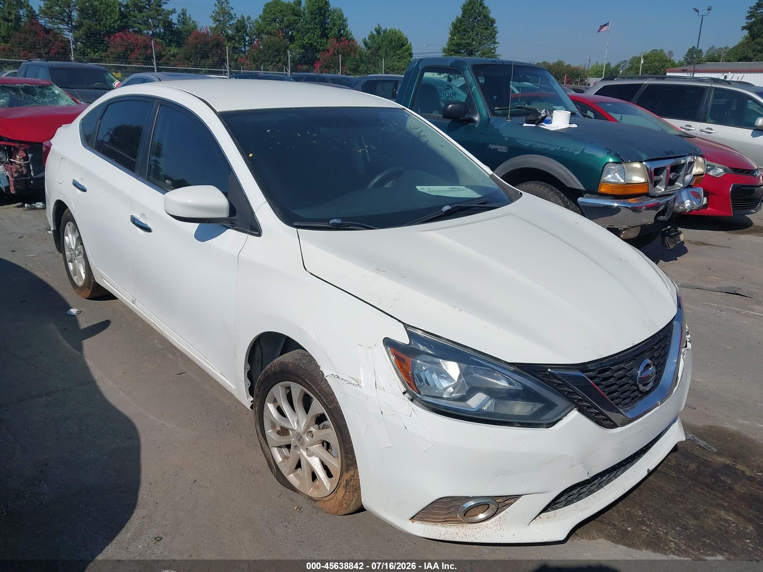 2017 Nissan Sentra S, VIN 3N1AB7AP2HY319553 — Repossession