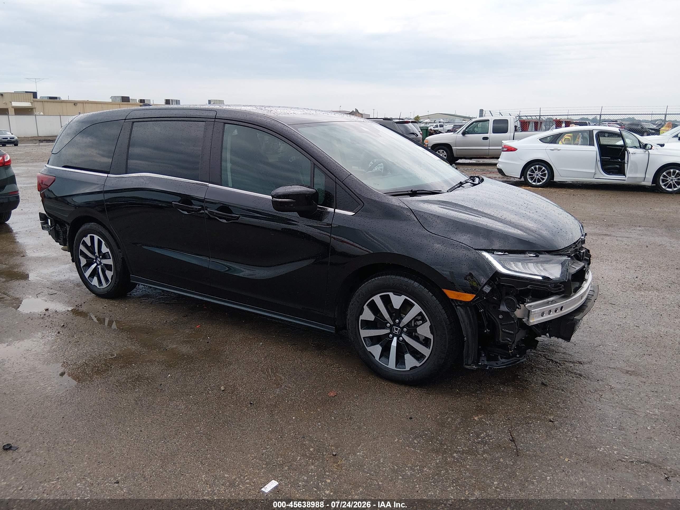 2025 Honda Odyssey EX-L, VIN 5FNRL6H65SB085951 — Front end