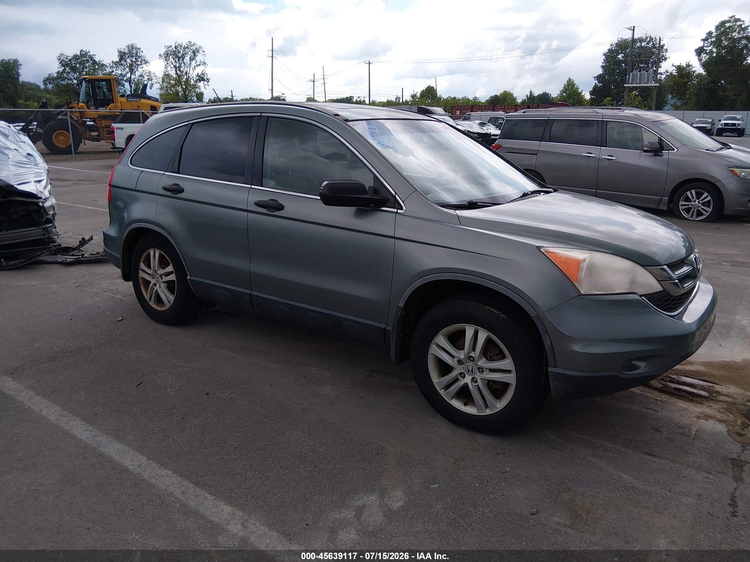 2010 Honda CR-V EX, VIN JHLRE3H59AC011575 — Normal wear