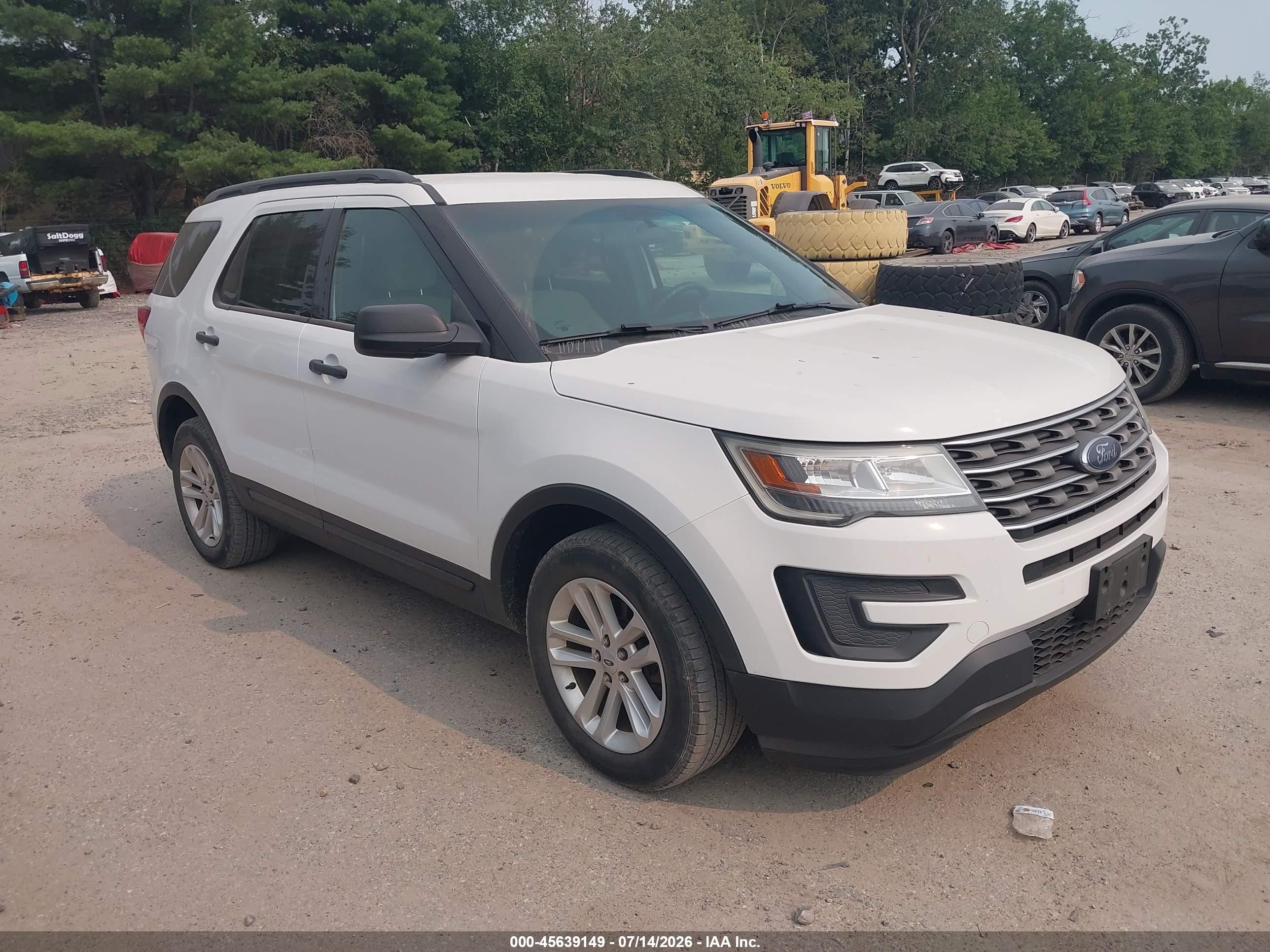 2016 Ford Explorer, VIN 1FM5K8B8XGGA58373 — All over