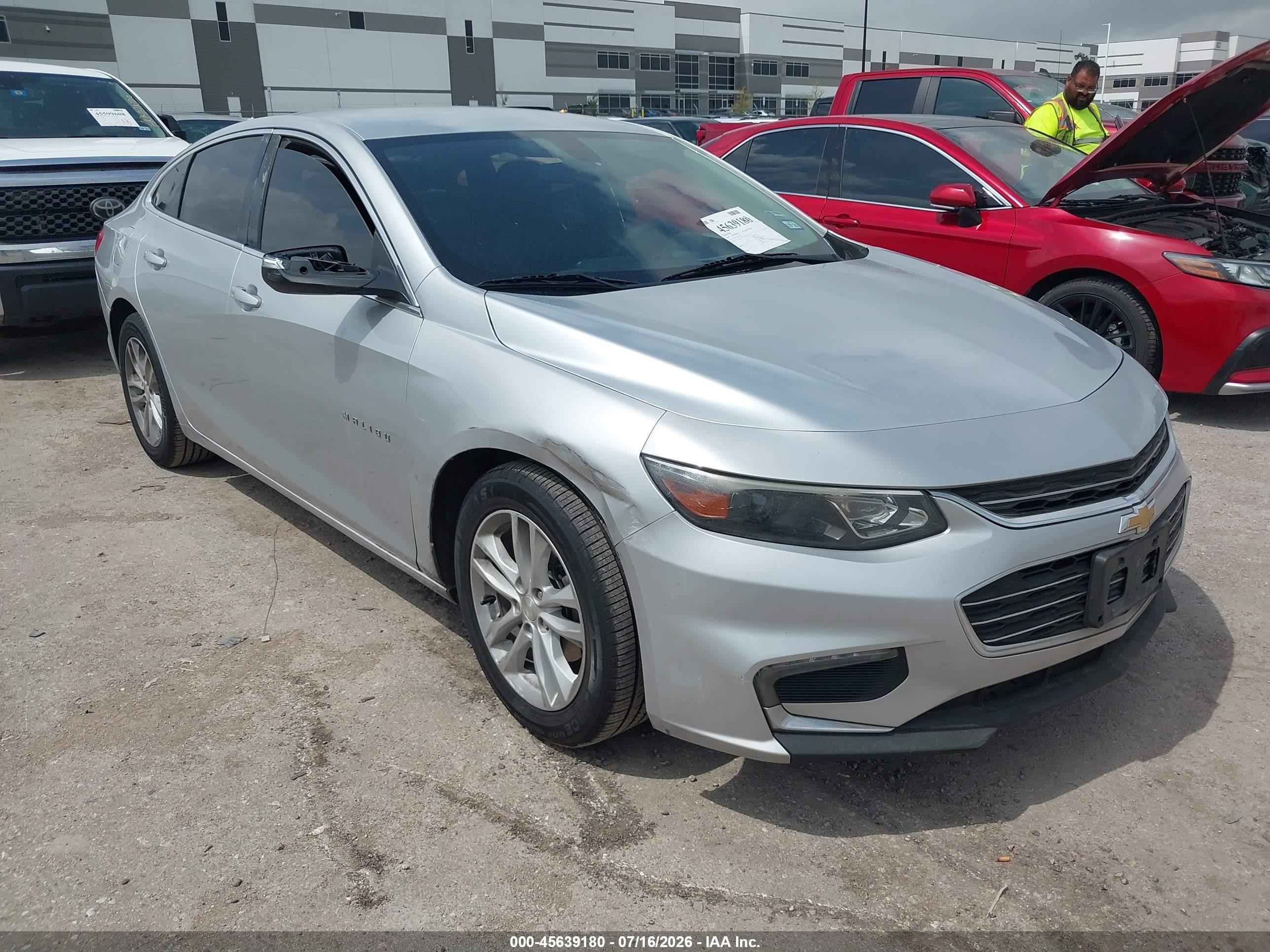 2016 Chevrolet Malibu Hybrid, VIN 1G1ZJ5SU2GF332443 — Side