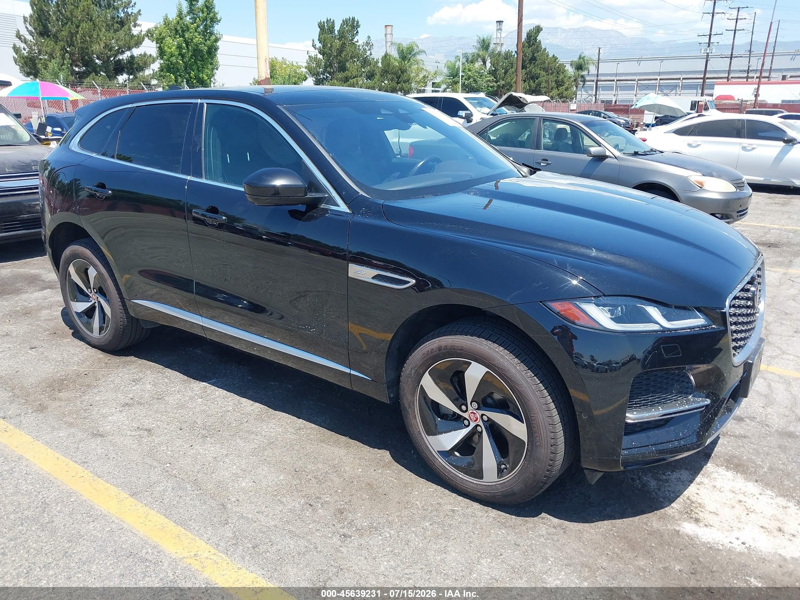 2021 Jaguar F-Pace S, VIN SADCJ2EX6MA668286 — Side