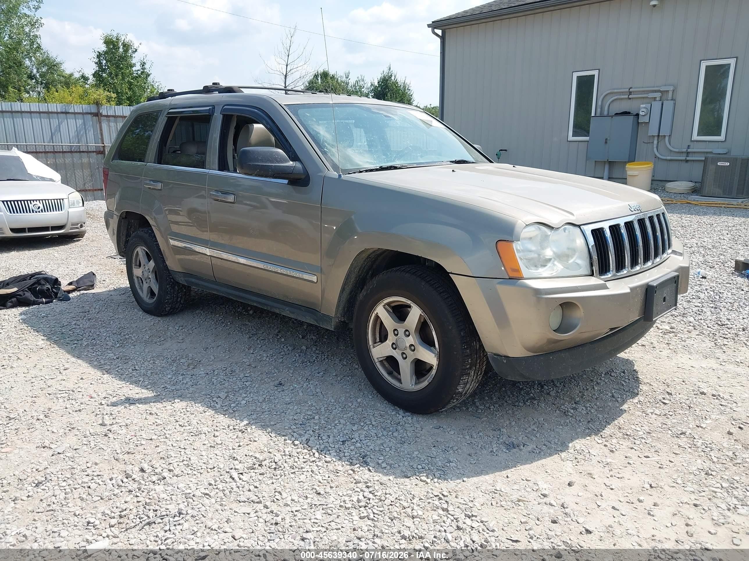 2005 Jeep Grand Cherokee Limited, VIN 1J8HR58N55C567583 — Электрика