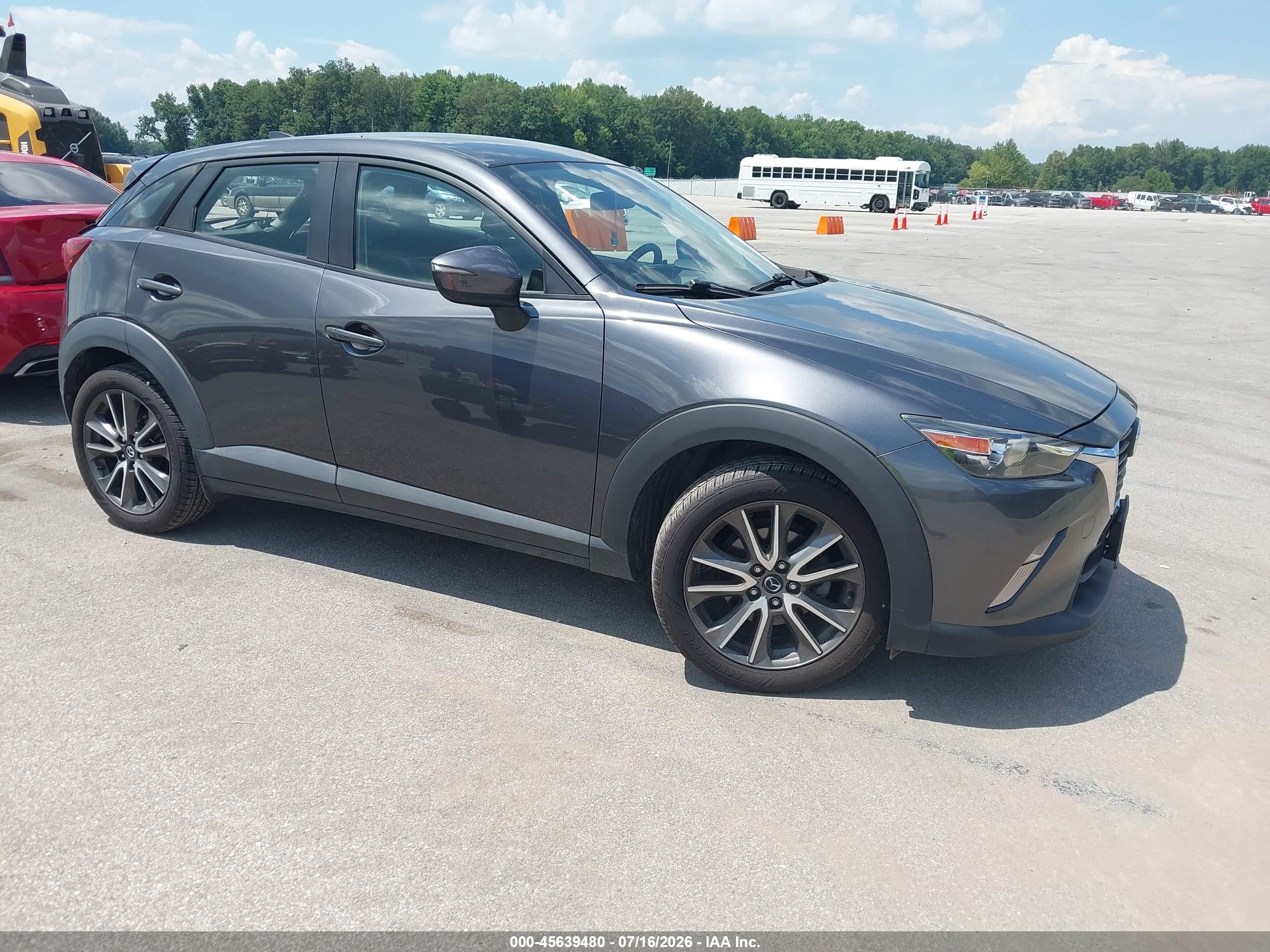 2017 Mazda CX-3 Touring, VIN JM1DKFC77H0174554 — Rear end