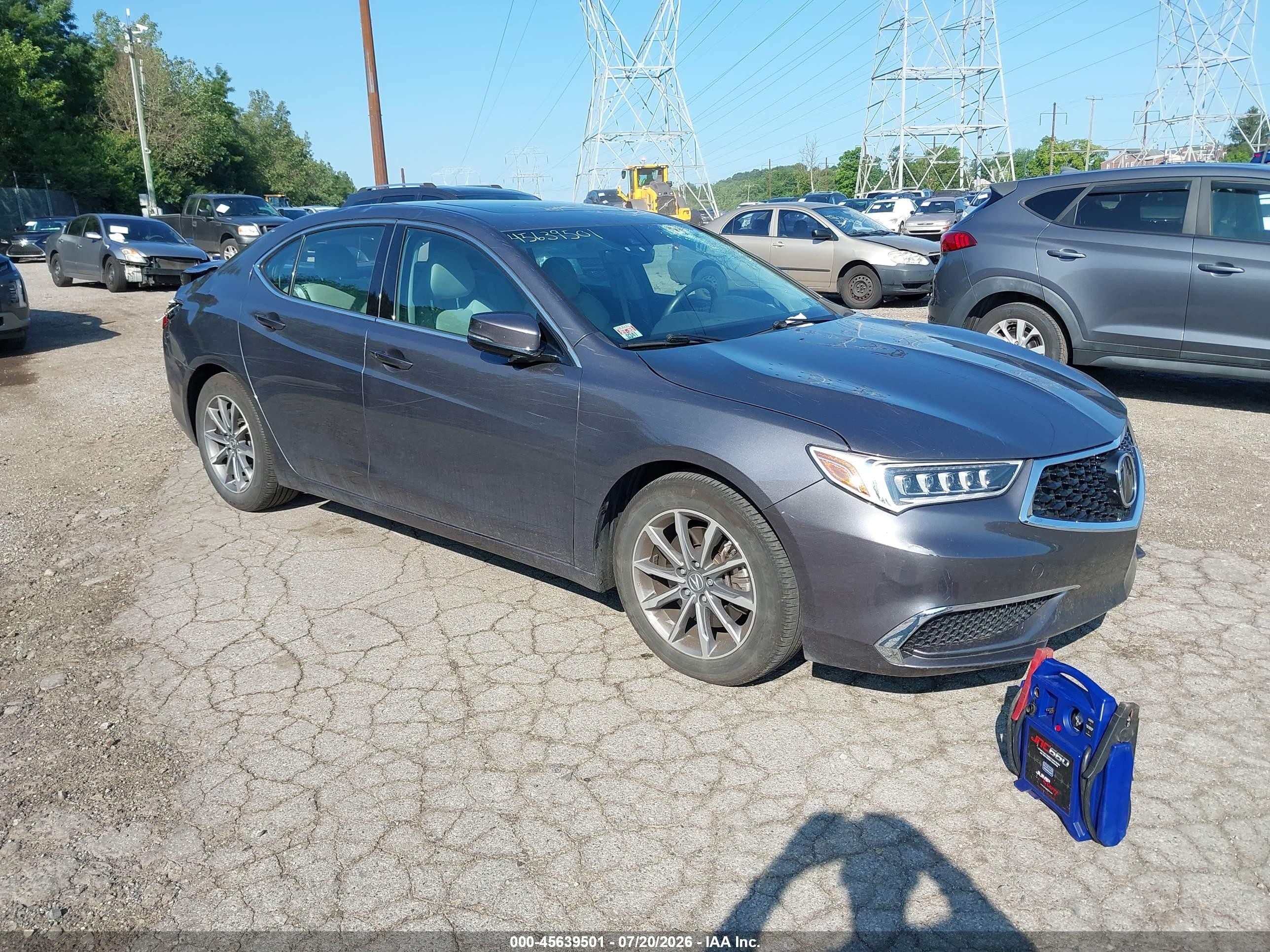 2020 Acura TLX, VIN 19UUB1F31LA001242 — Rear end
