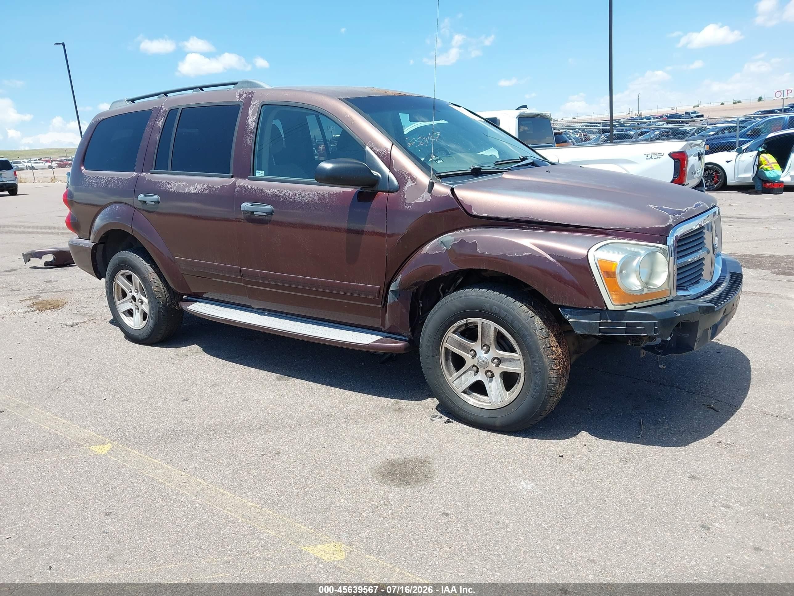 2004 Dodge Durango SLT, VIN 1D4HB48N74F112904 — Normal wear