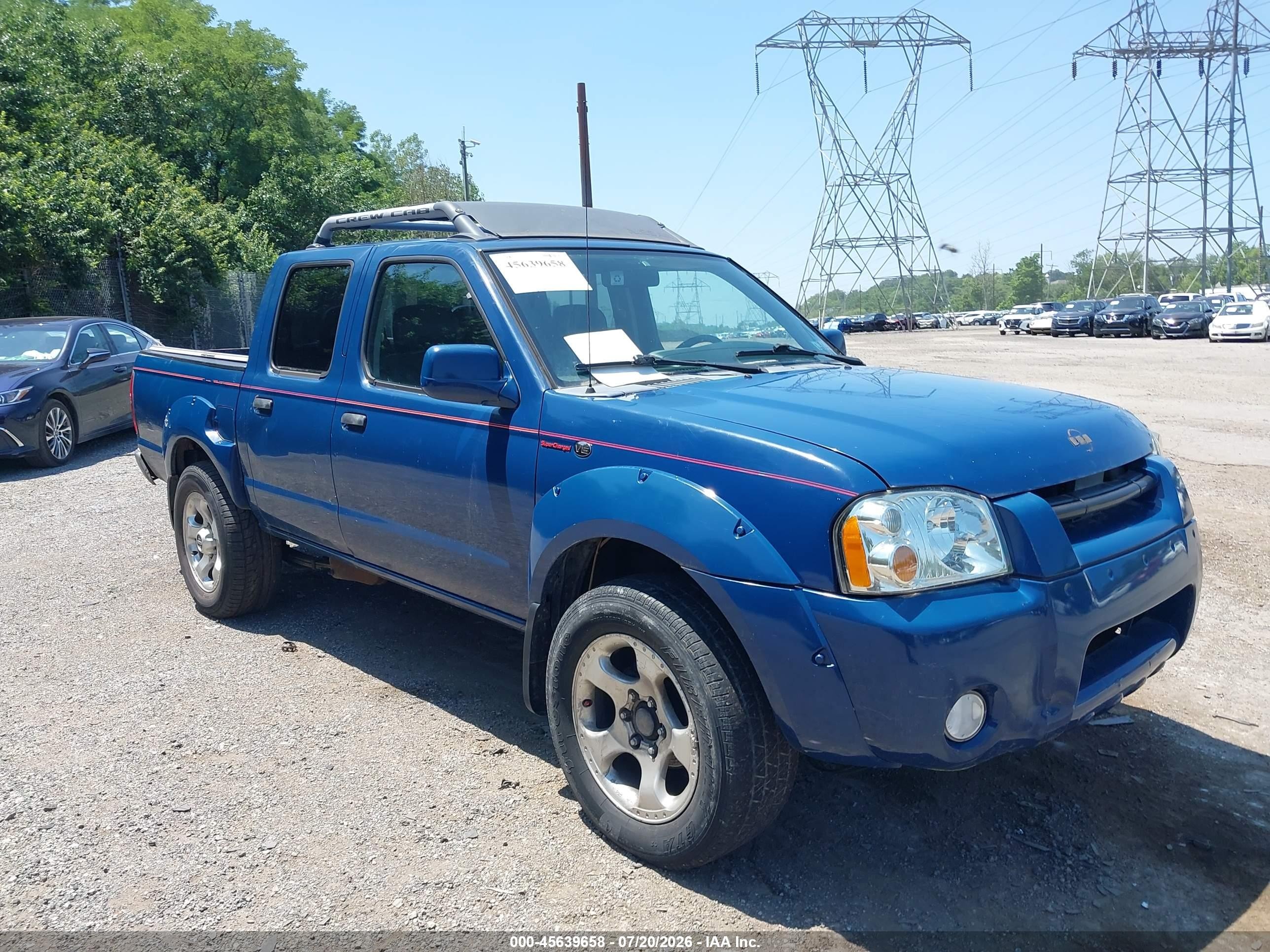 2001 Nissan Frontier SC SuperCharger, VIN 1N6MD27T31C351810 — Normal wear