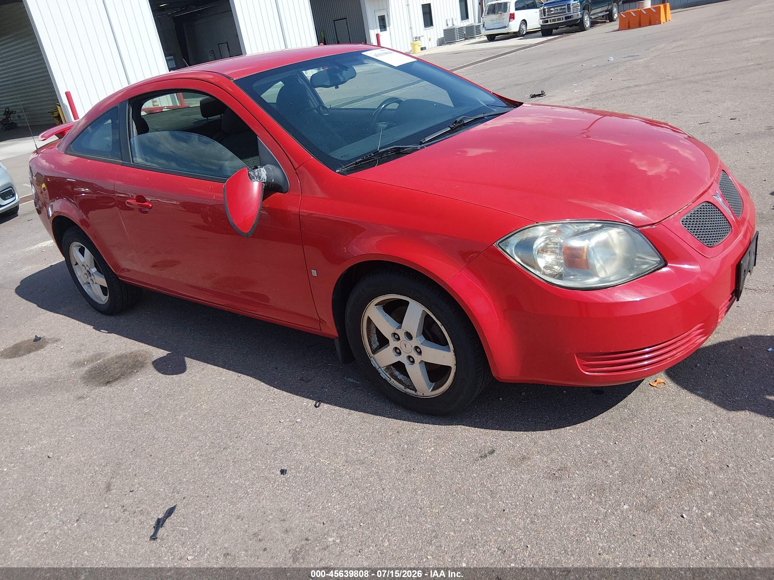 2009 Pontiac G5, VIN 1G2AS18H997200687 — Normal wear