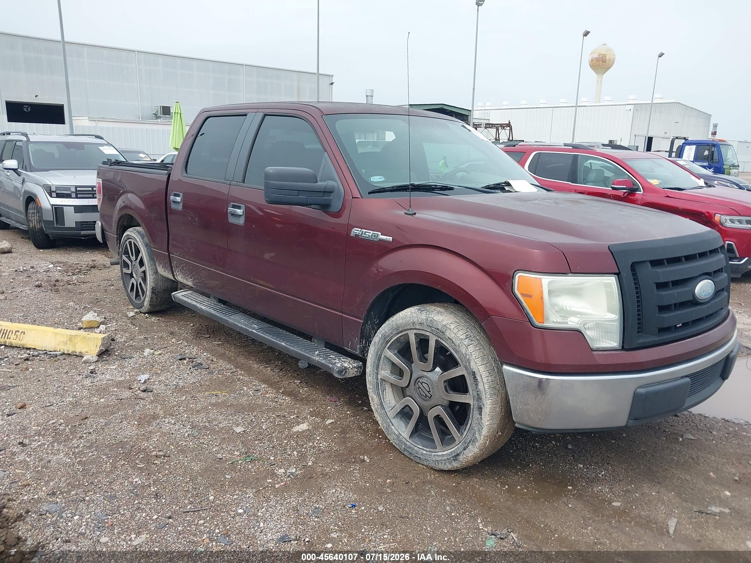 2009 Ford F-150 XL, VIN 1FTRW12829KB87810 — Зад