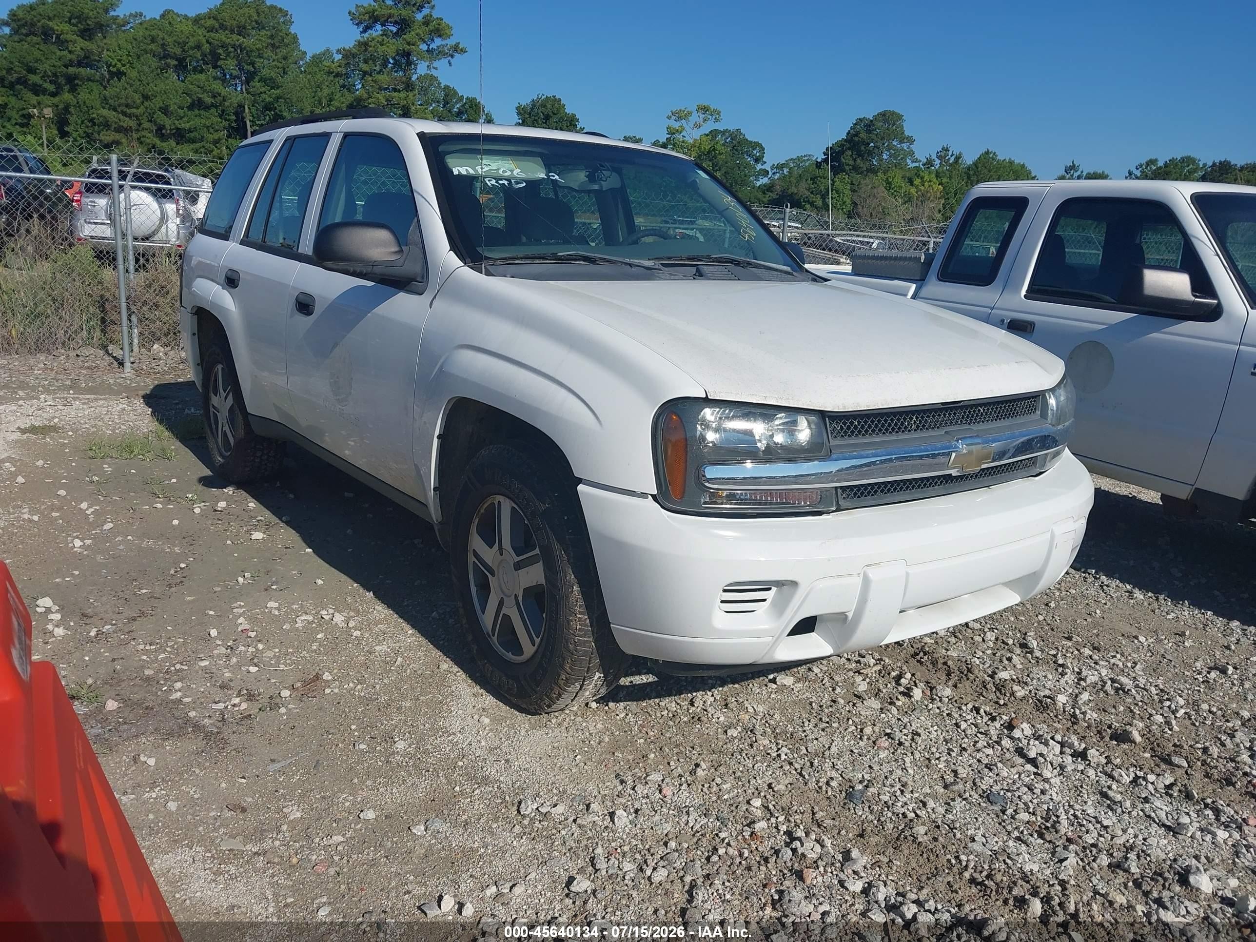 2006 Chevrolet TrailBlazer LS, VIN 1GNDT13S662318155 — Not stated