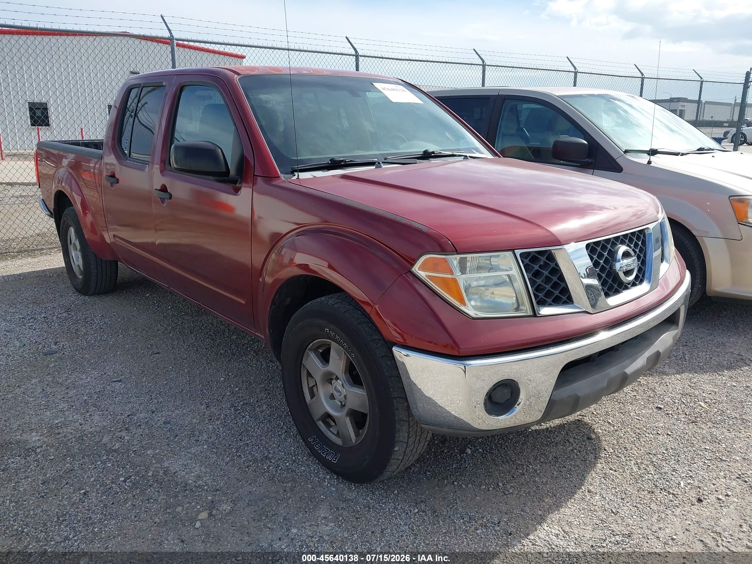 2008 Nissan Frontier SE, VIN 1N6AD09W78C437582 — Side