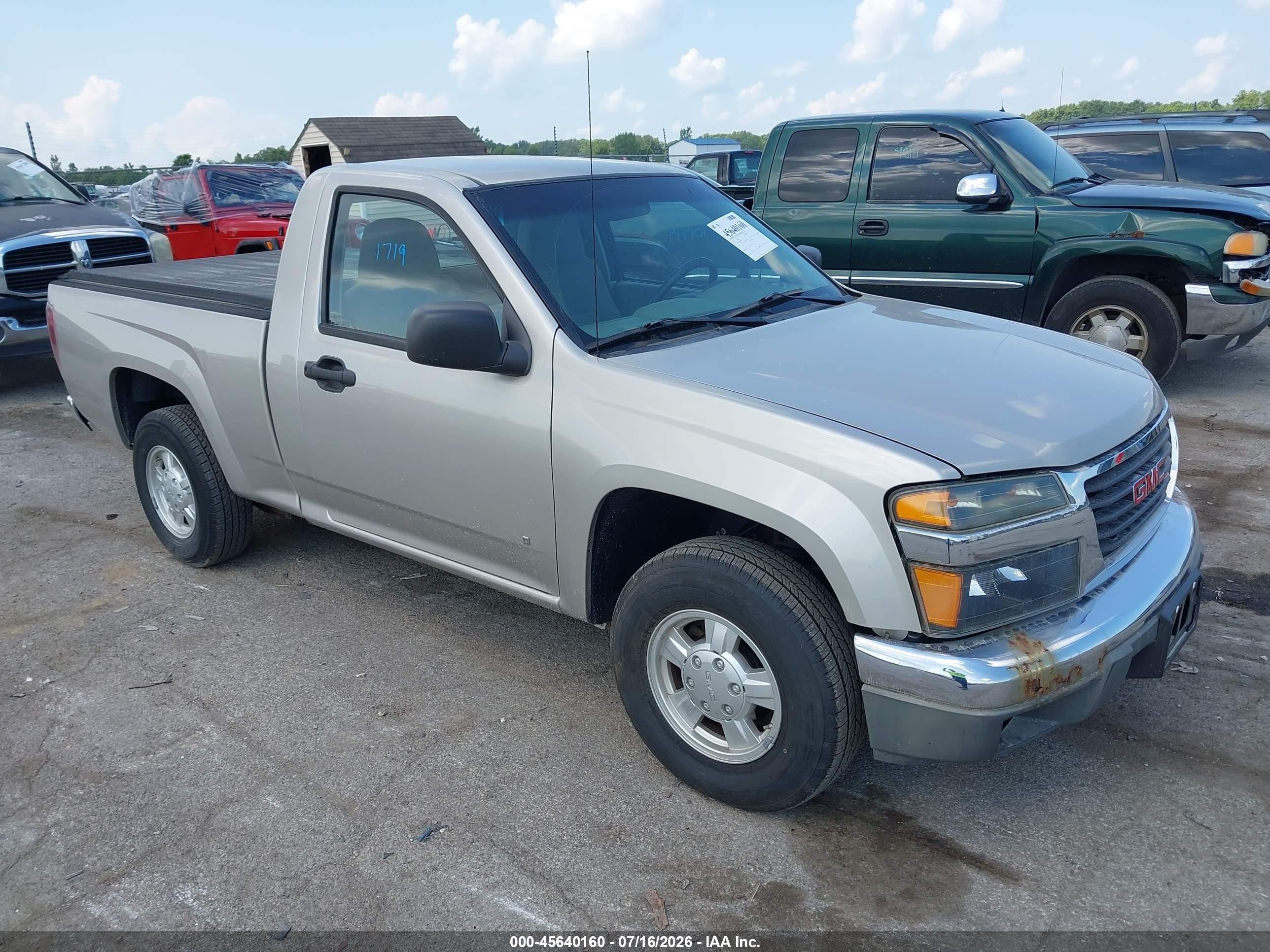 2008 GMC Canyon SL, VIN 1GTCS149688174769 — Not stated