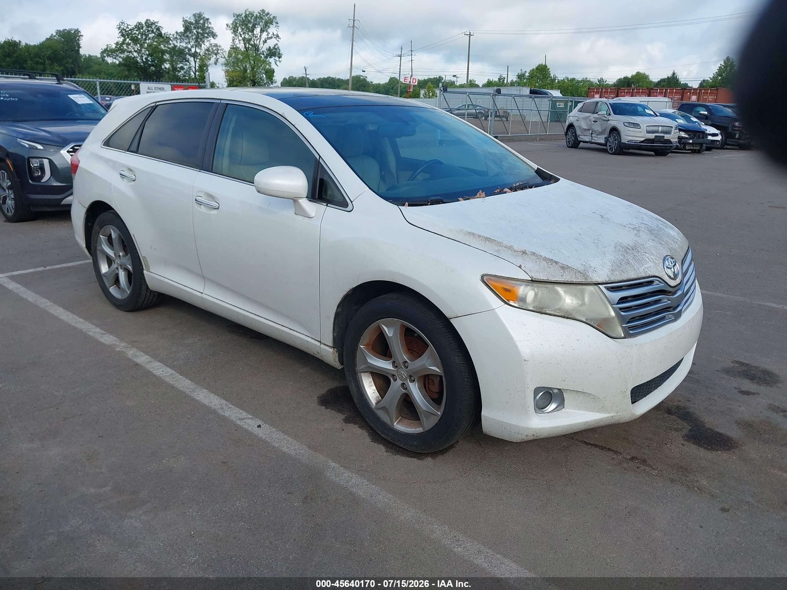 2009 Toyota Venza, VIN 4T3ZK11A89U011268 — Normal wear
