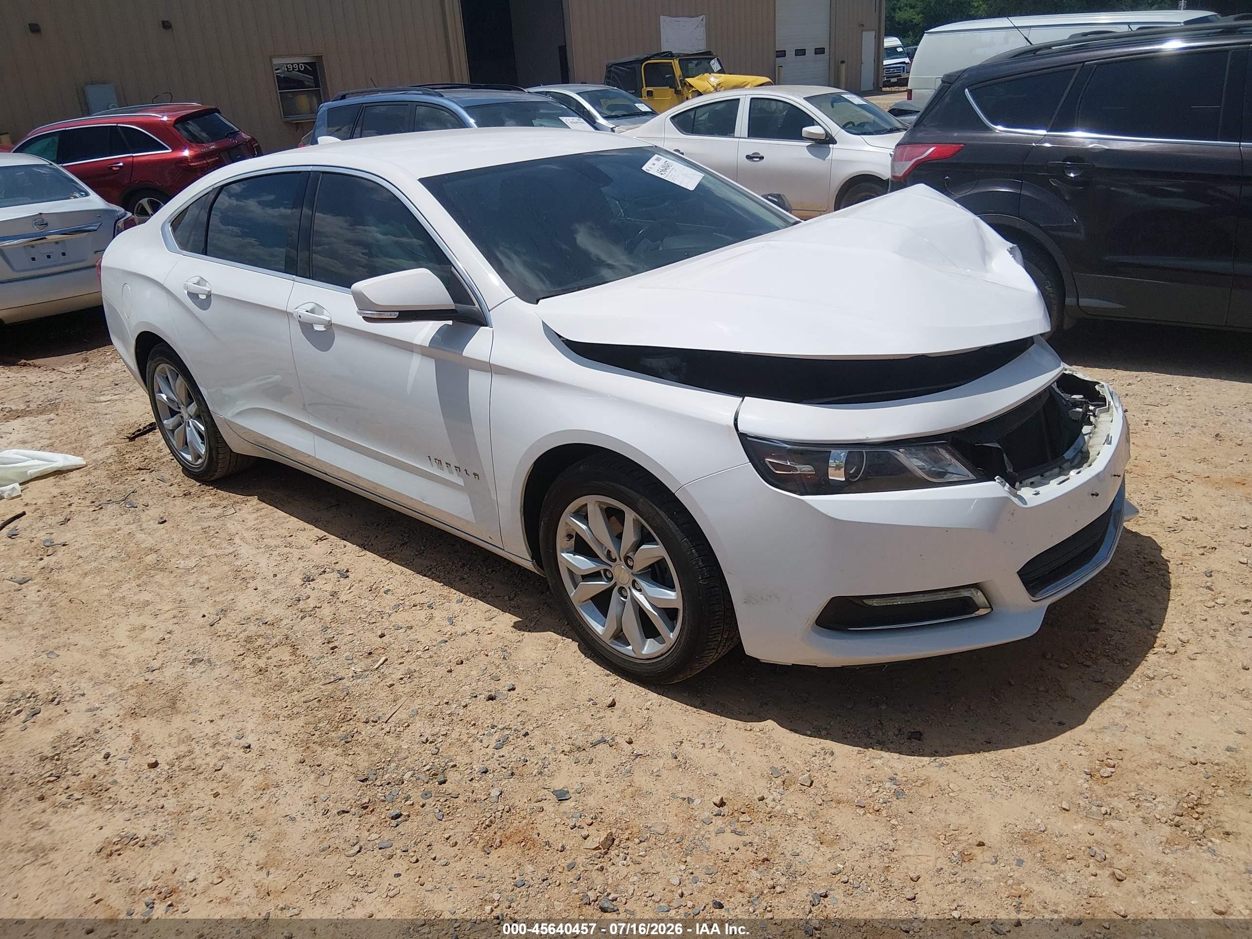 2019 Chevrolet Impala LT, VIN 1G11Z5S34KU104445 — Front end