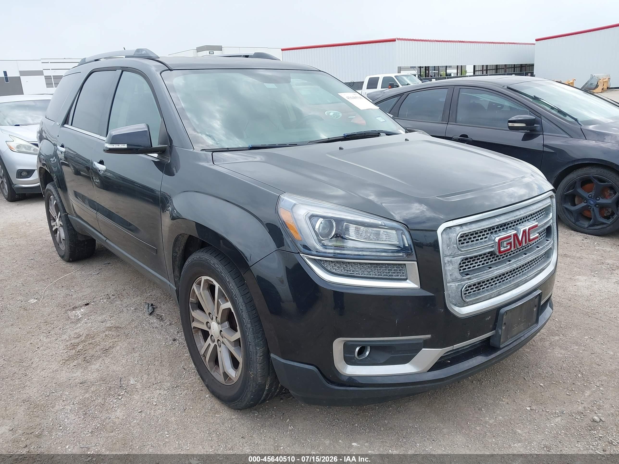 2015 GMC Acadia SLT, VIN 1GKKRRKD5FJ137302 — Normal wear