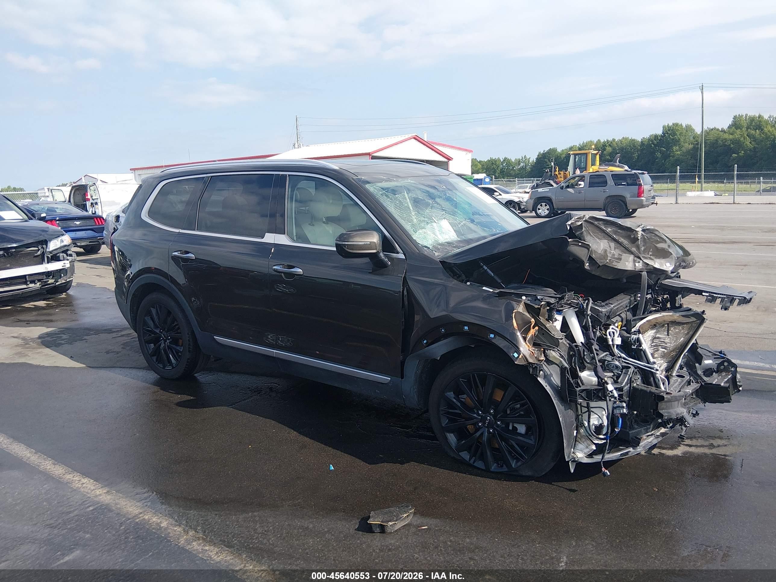 2022 Kia Telluride SX, VIN 5XYP54HC6NG251516 — Перед