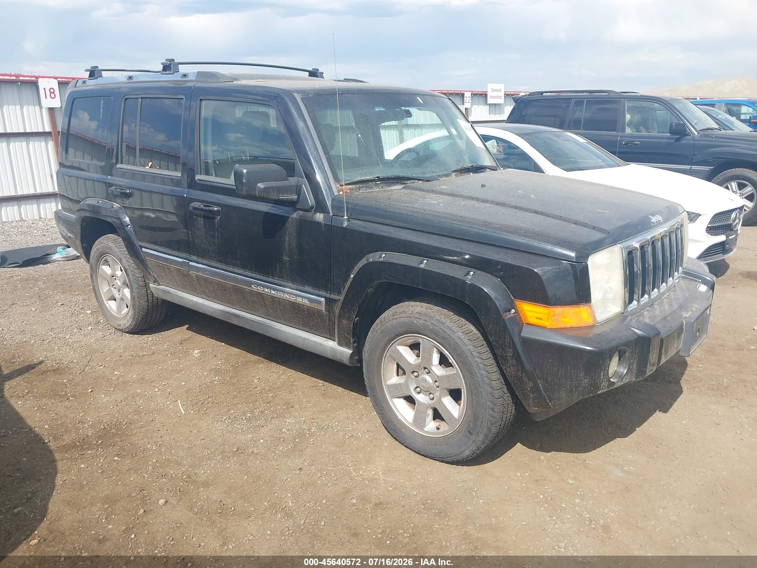 2007 Jeep Commander Limited, VIN 1J8HG58237C553163 — Normal wear