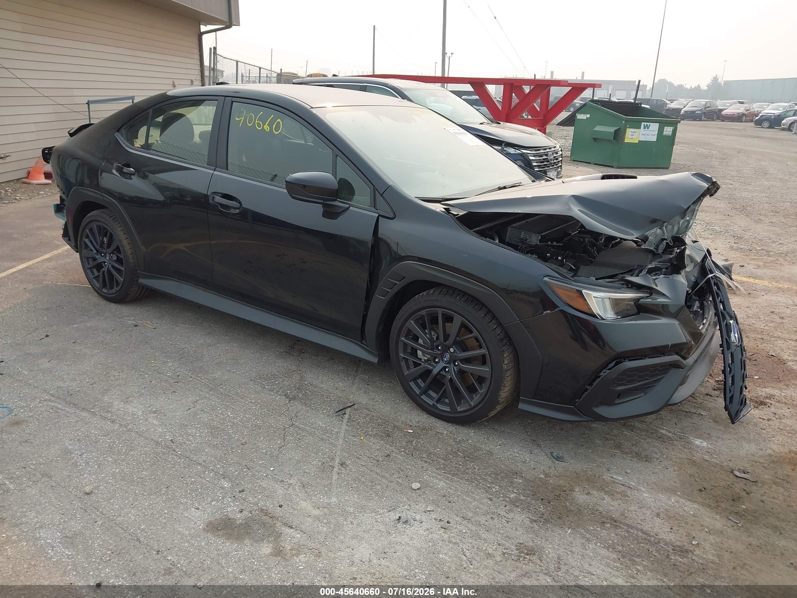 2026 Subaru WRX Premium, VIN JF1VBAH68T9801487 — All over
