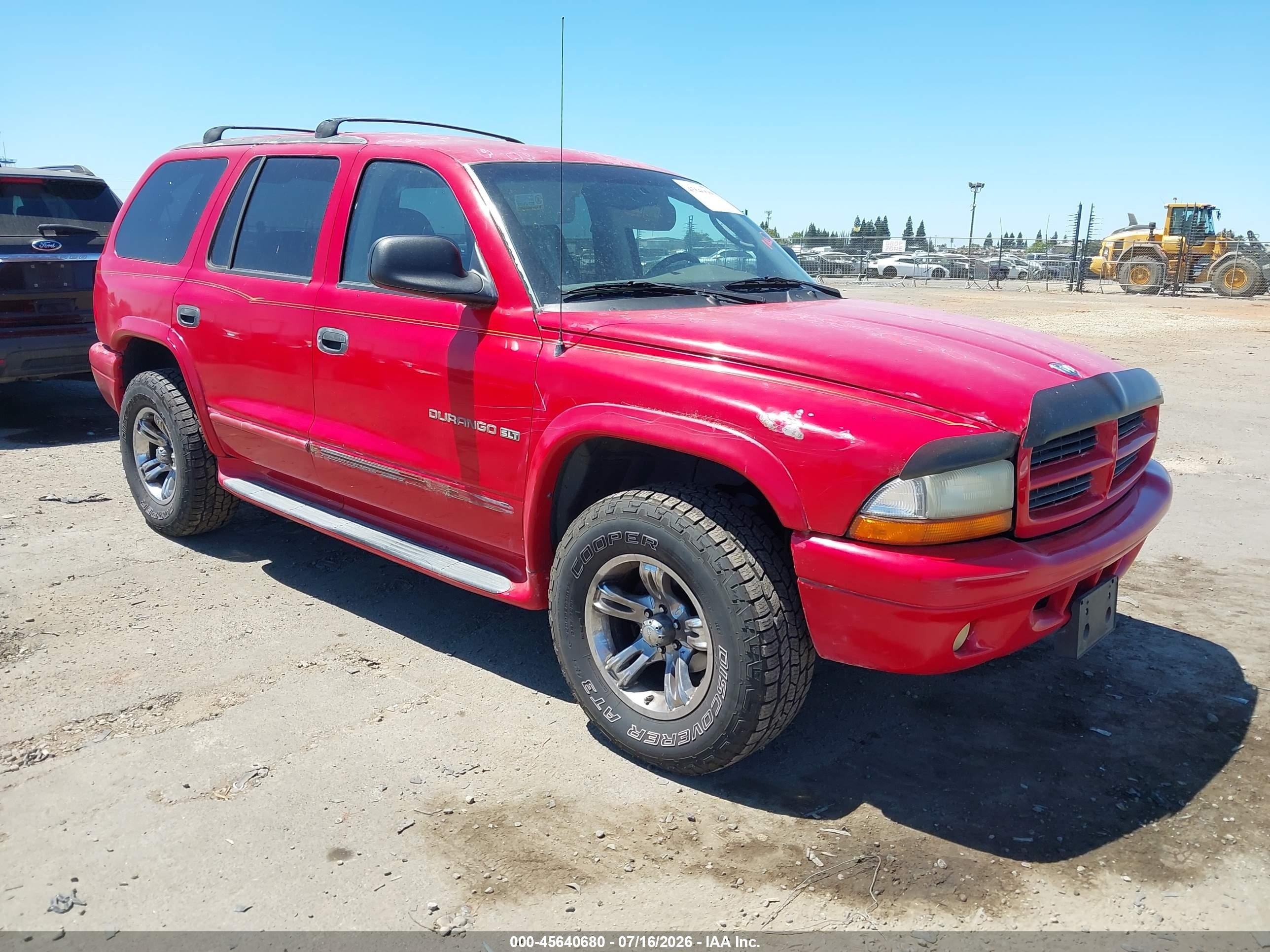 2001 Dodge Durango, VIN 1B4HS28Z81F585000 — Normal wear