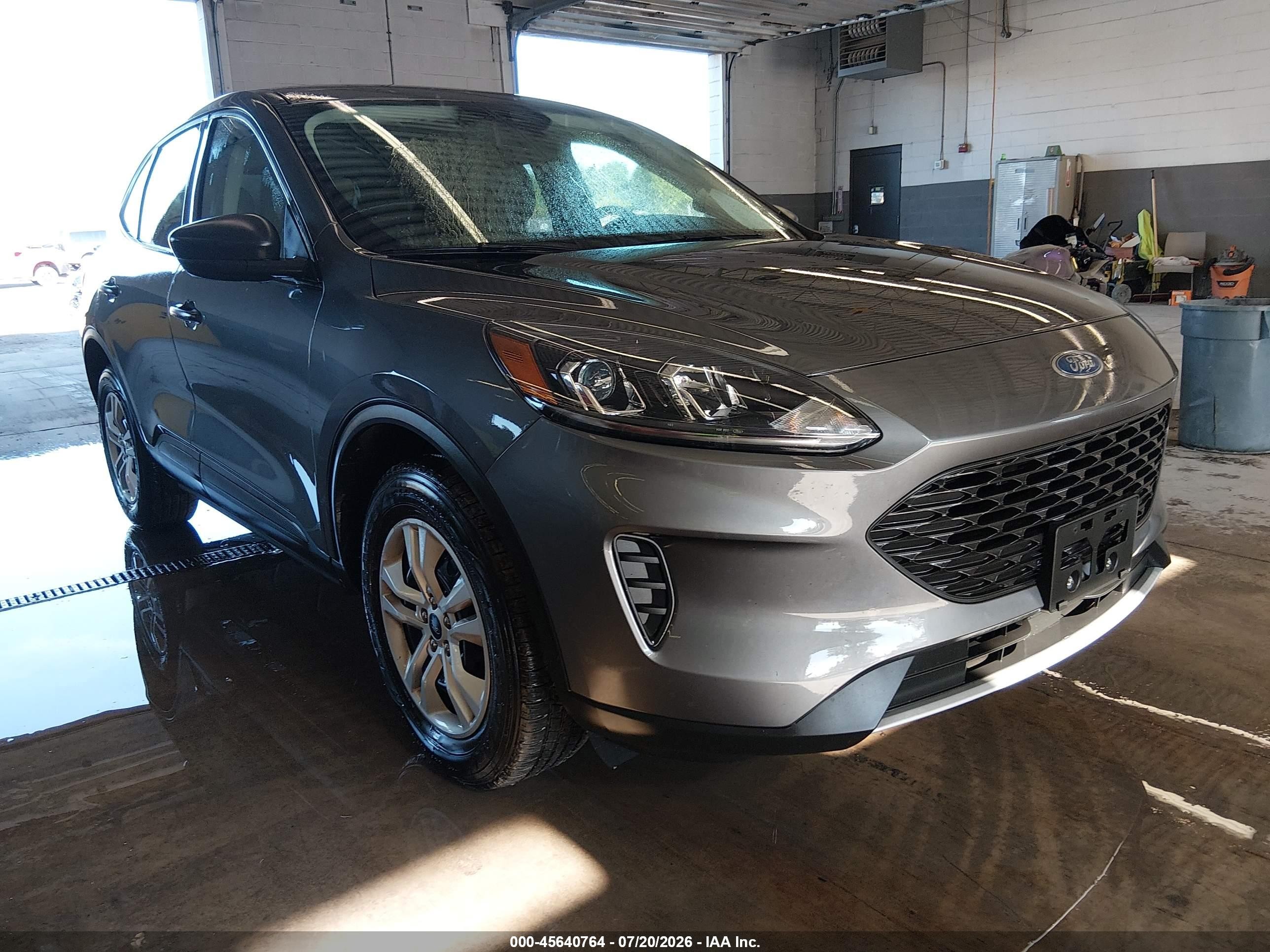 2021 Ford Escape S, VIN 1FMCU9F65MUA73859 — Rear end