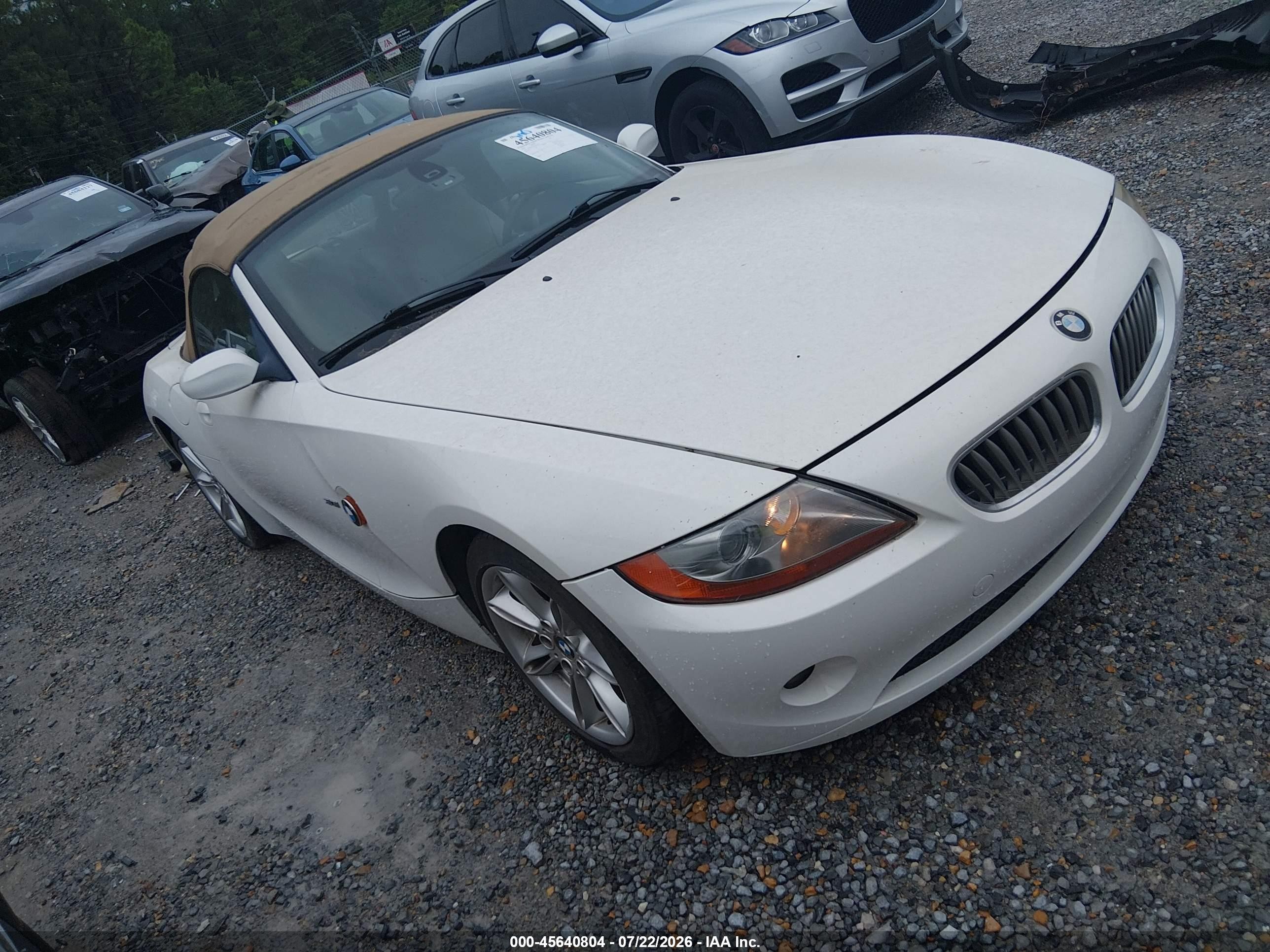 2004 BMW Z4 3.0i, VIN 4USBT53544LU06639 — Normal wear