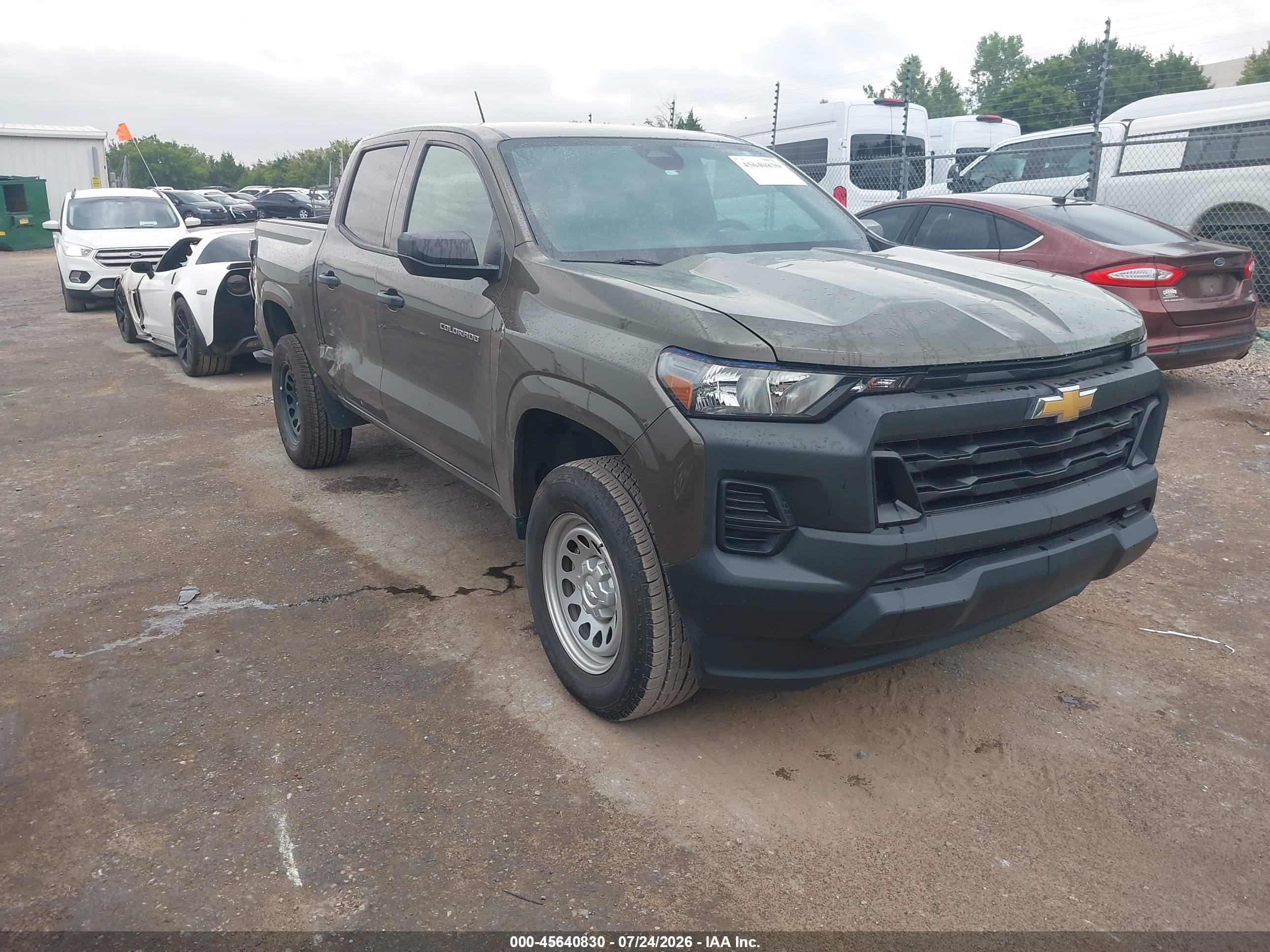 2023 Chevrolet Colorado 2WD Work Truck, VIN 1GCGSBEC1P1177815 — Бок