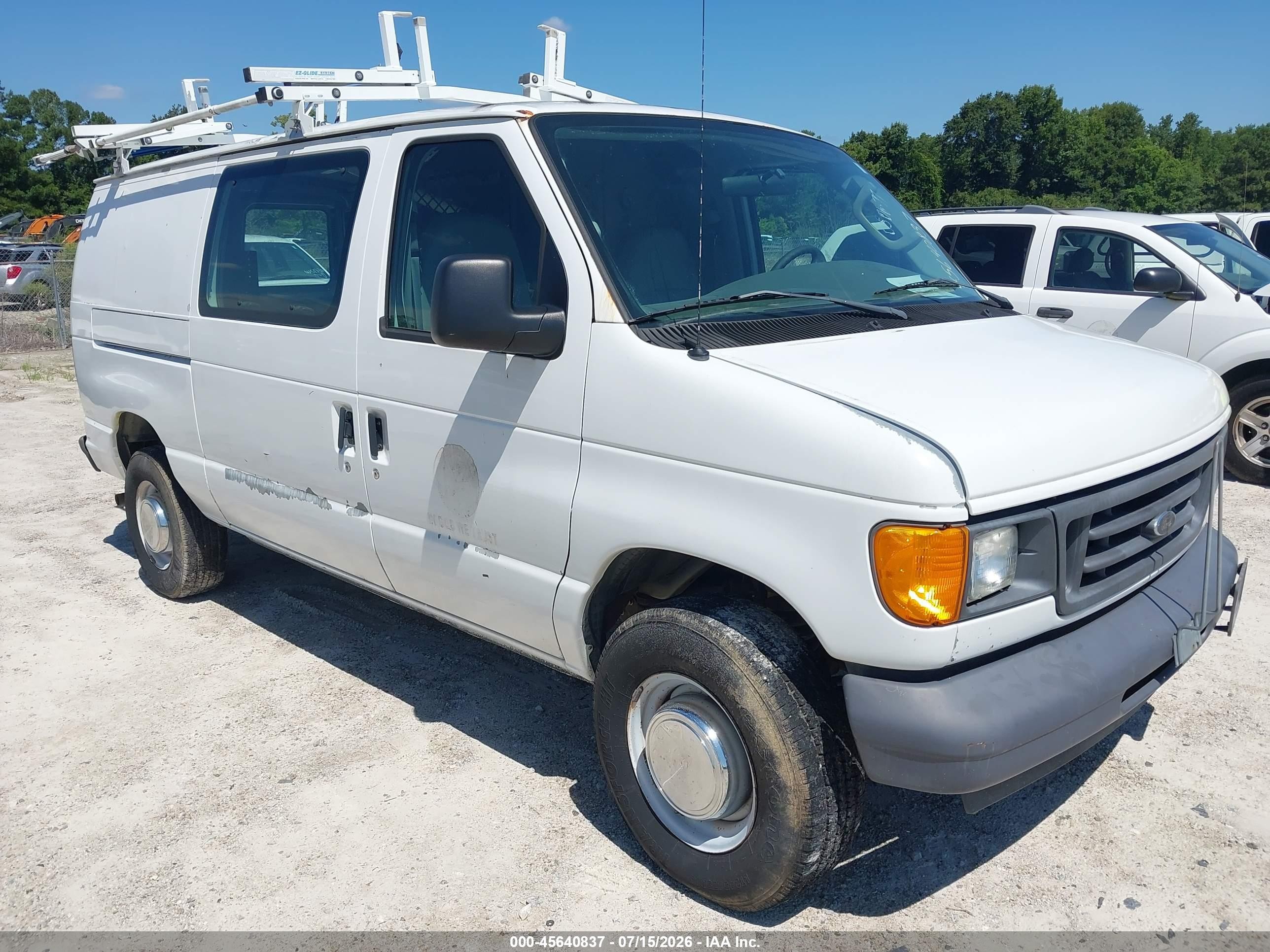 2006 Ford Econoline Cargo, VIN 1FTNE24W16DA25895 — Not stated
