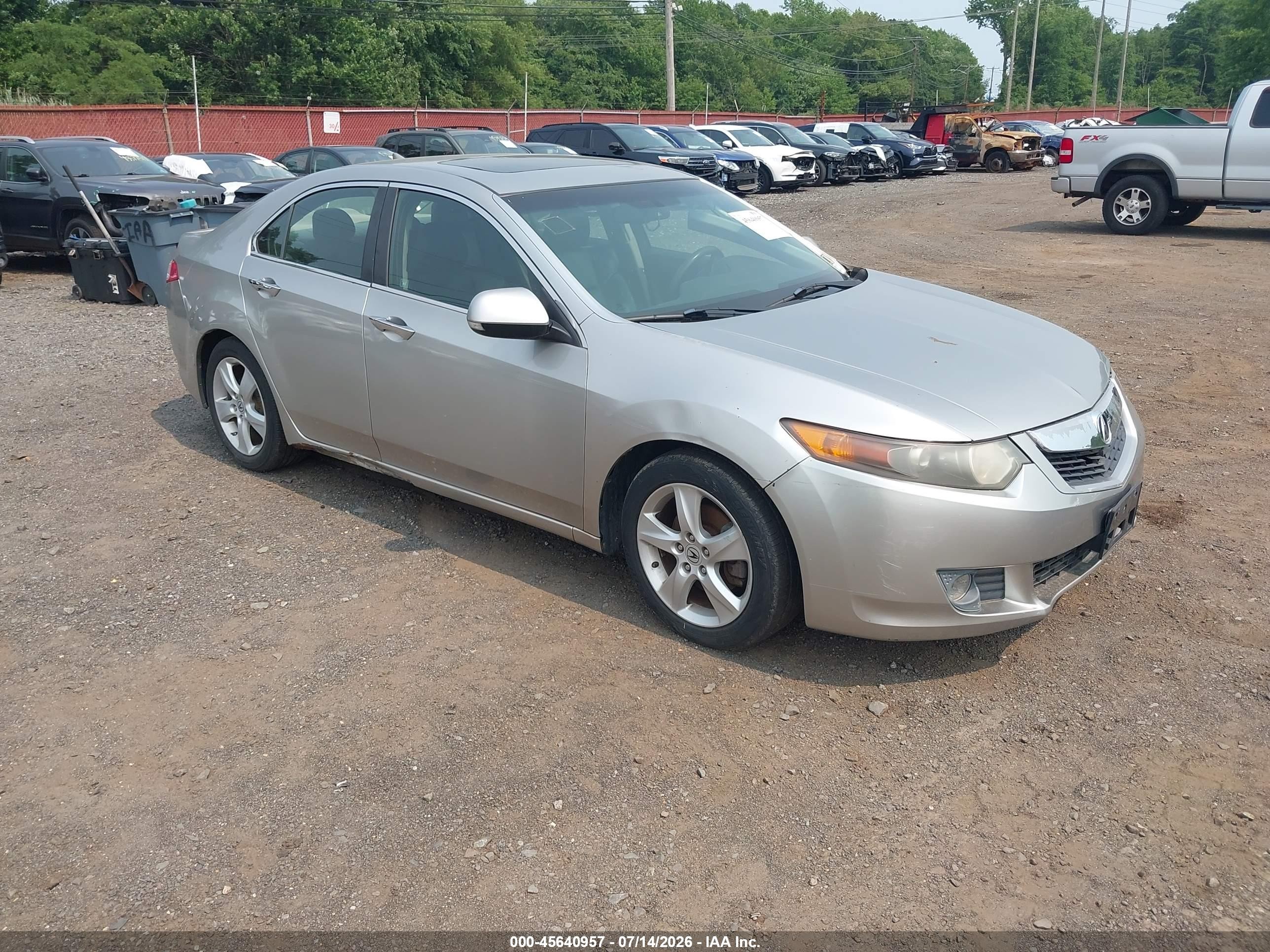 2009 Acura TSX, VIN JH4CU26659C002247 — Бок