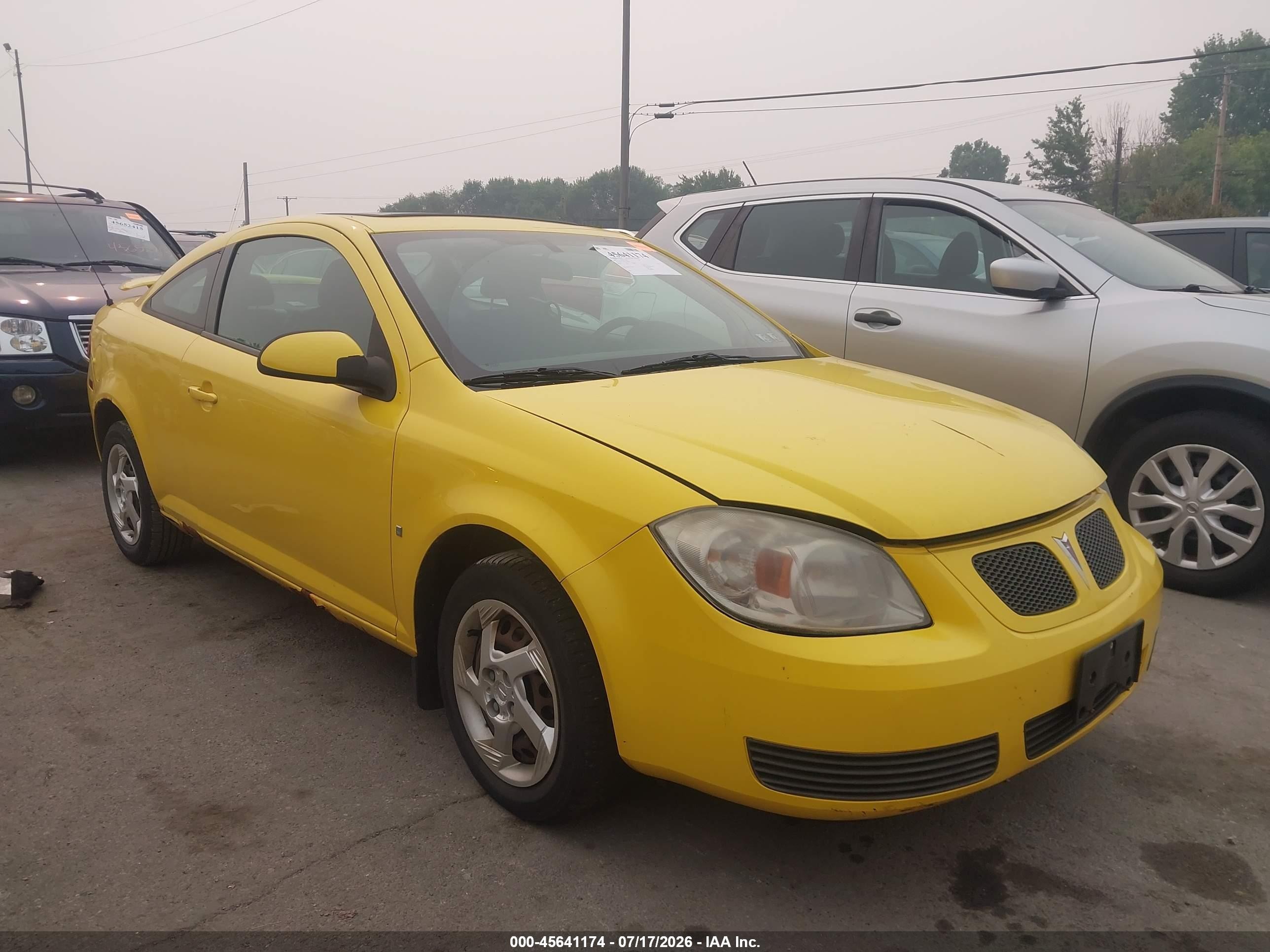 2007 Pontiac G5, VIN 1G2AL15F377234508 — Normal wear