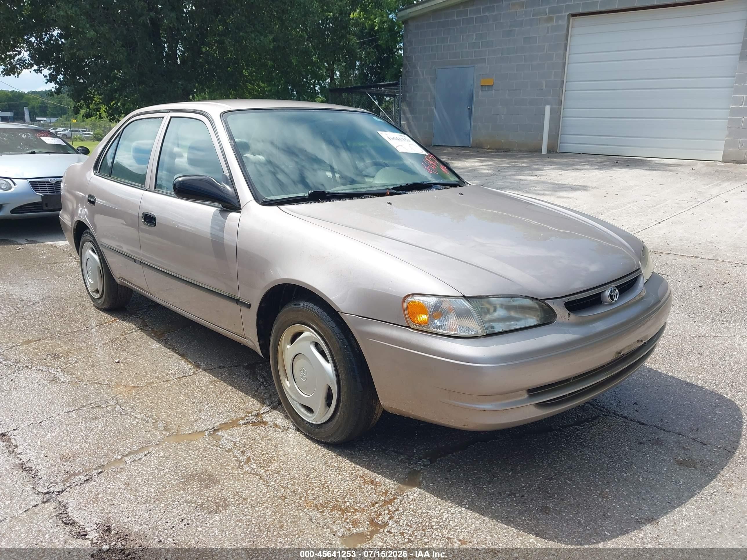 1998 Toyota Corolla CE, VIN 2T1BR12E5WC041817 — Normal wear
