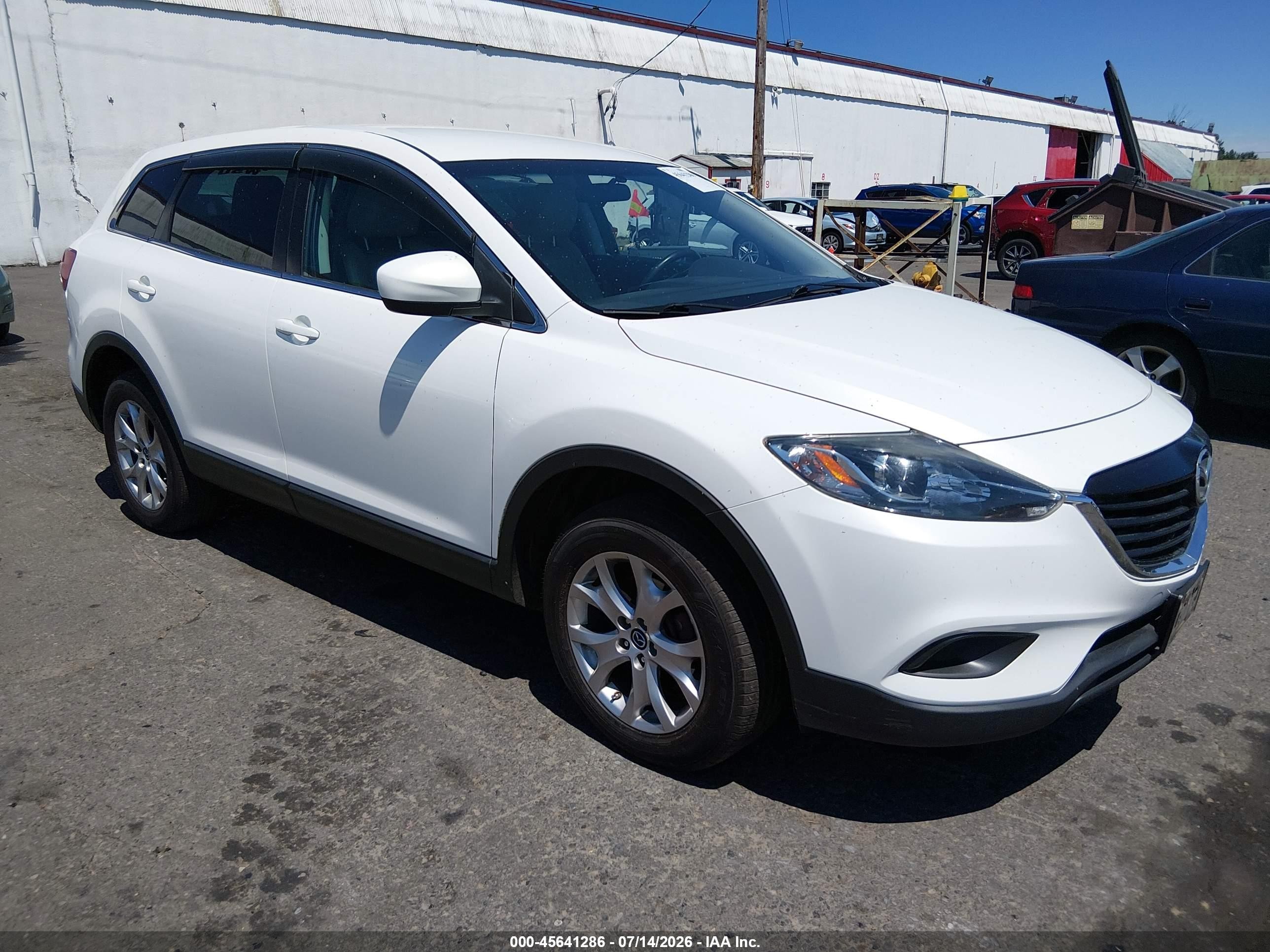 2015 Mazda CX-9 Touring, VIN JM3TB3CVXF0468883 — Normal wear