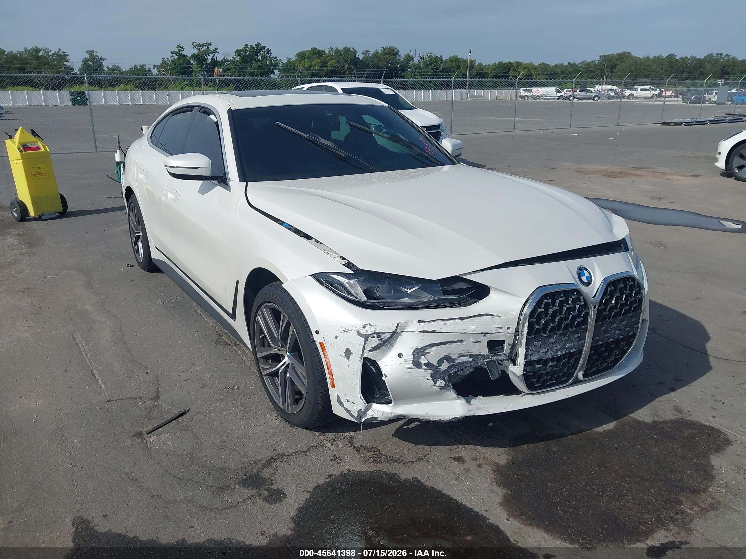 2025 BMW 4 Series 430i, VIN WBA23FB06SFU07298 — Front end