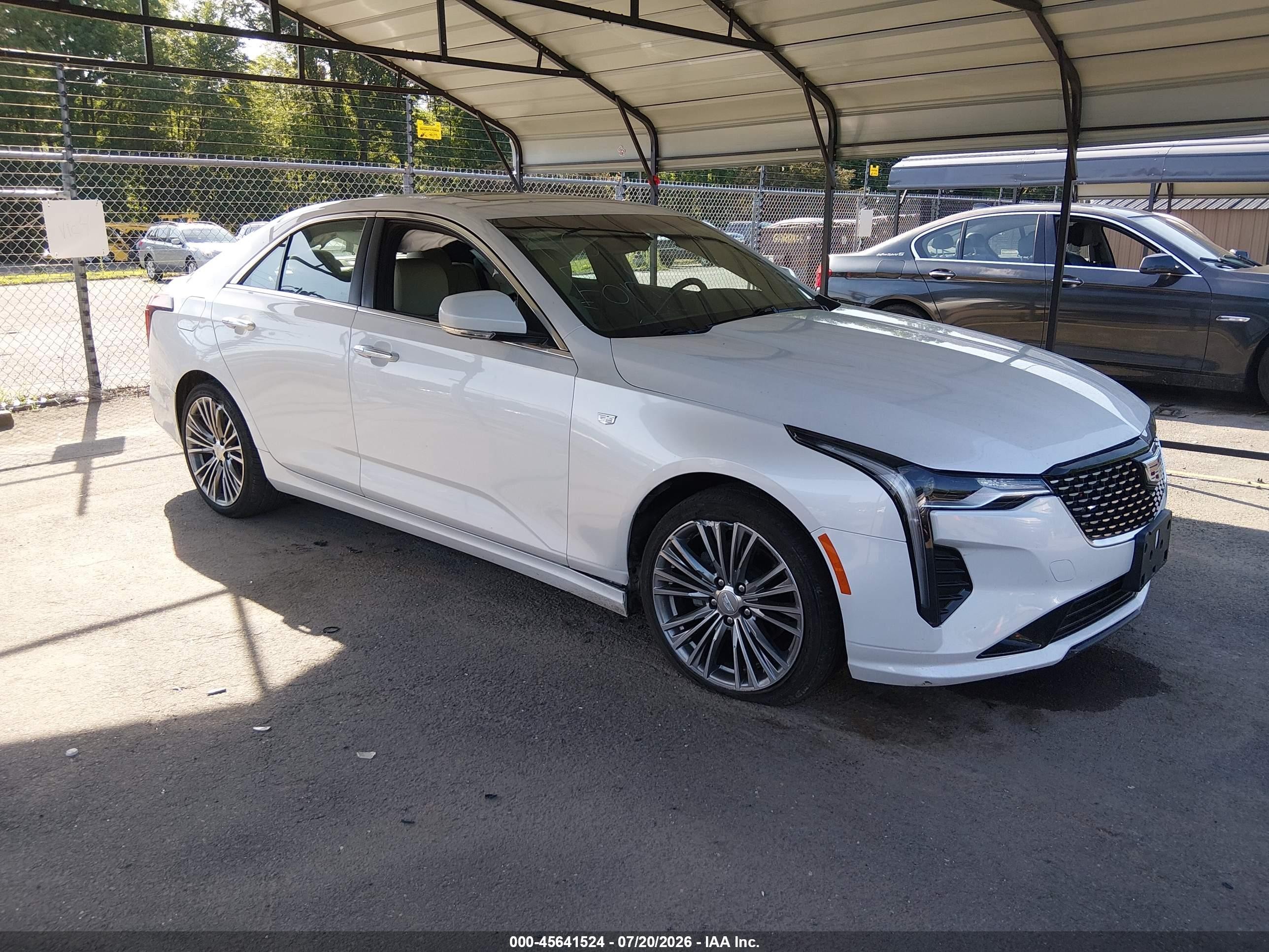 2021 Cadillac CT4 Premium Luxury, VIN 1G6DF5RK7M0110781 — Front end