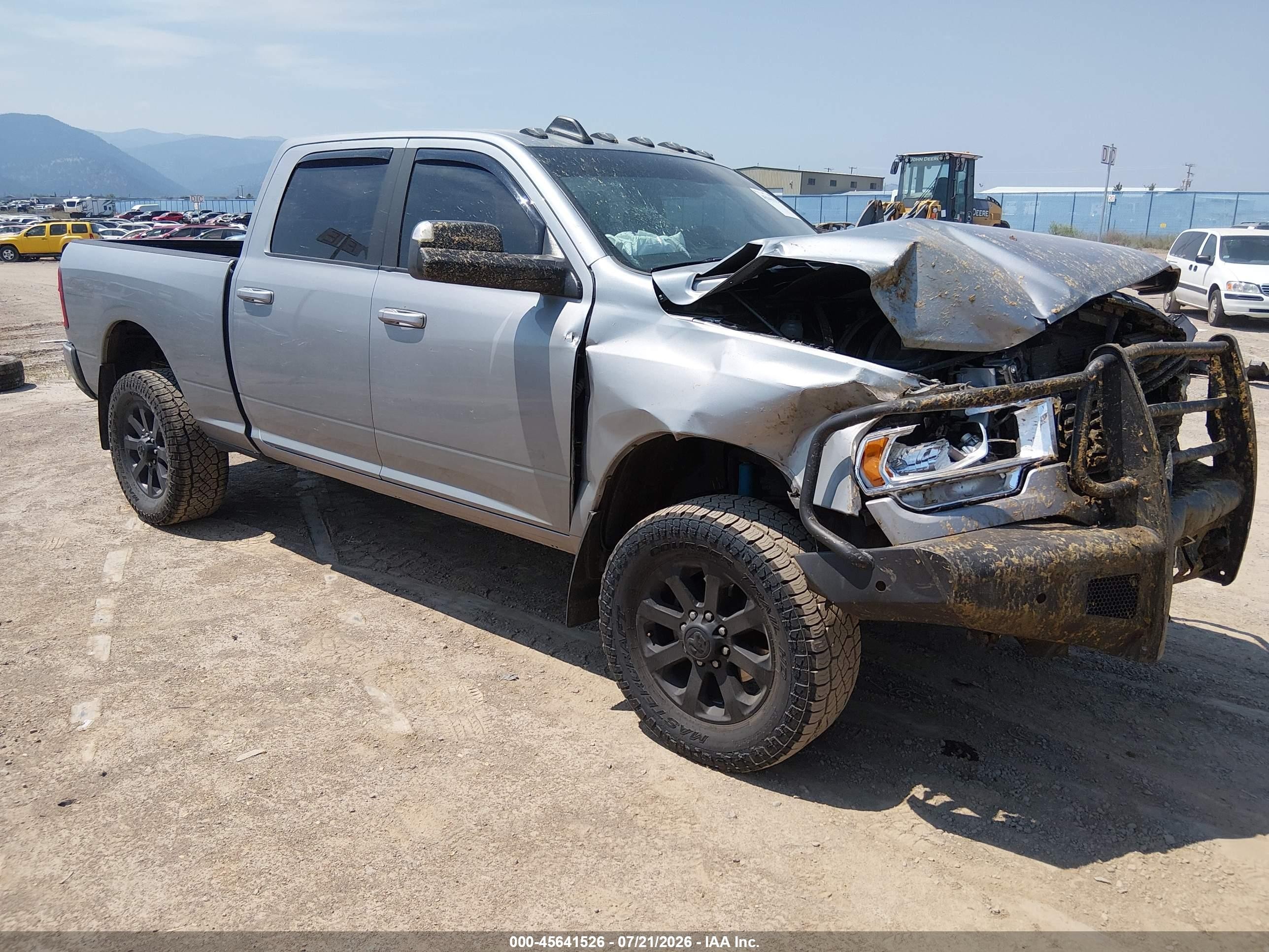 2021 Ram 2500 Big Horn, VIN 3C6UR5DL2MG510948 — Front end