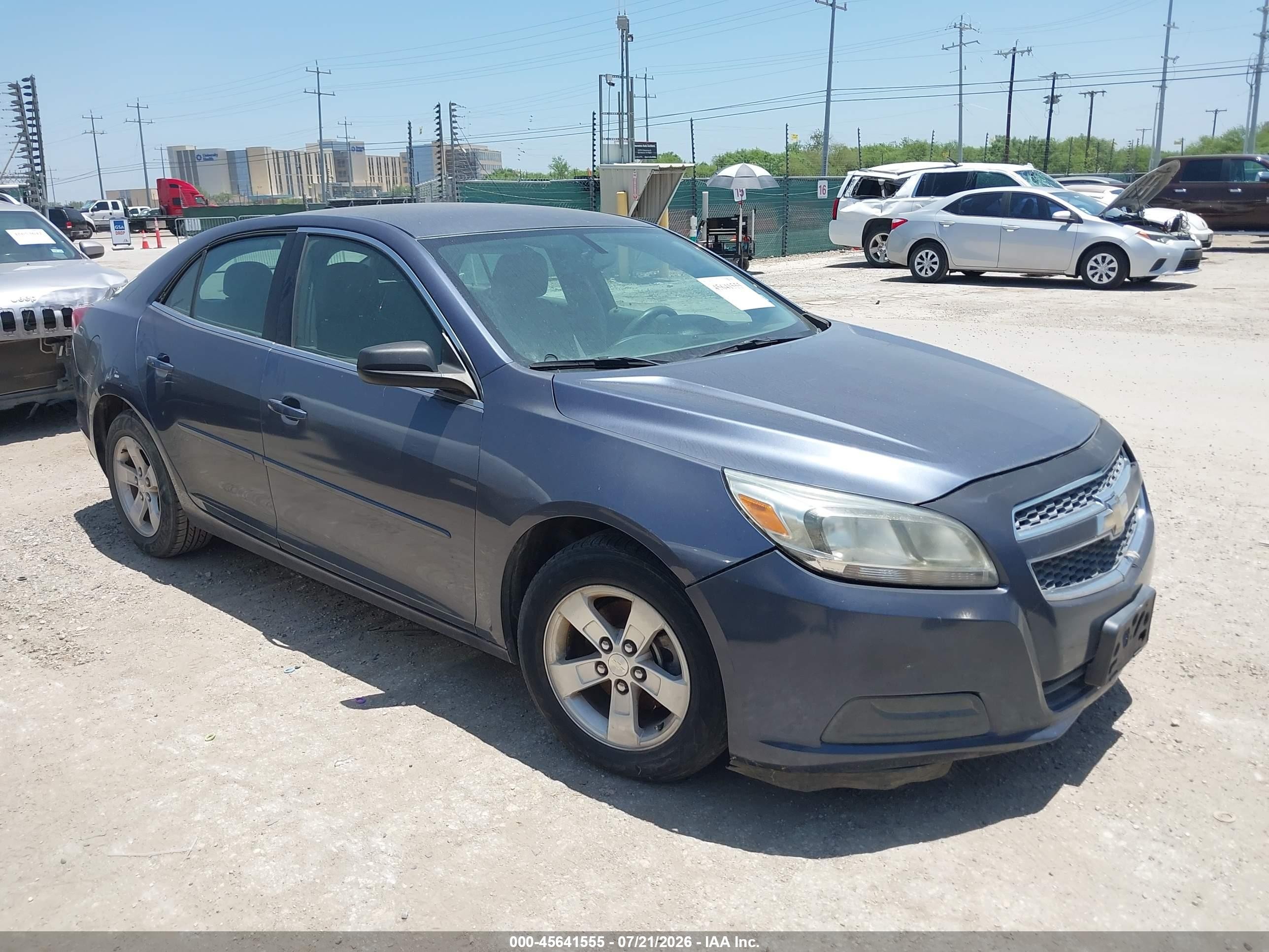 2013 Chevrolet Malibu LS, VIN 1G11B5SA5DF193369 — Repossession