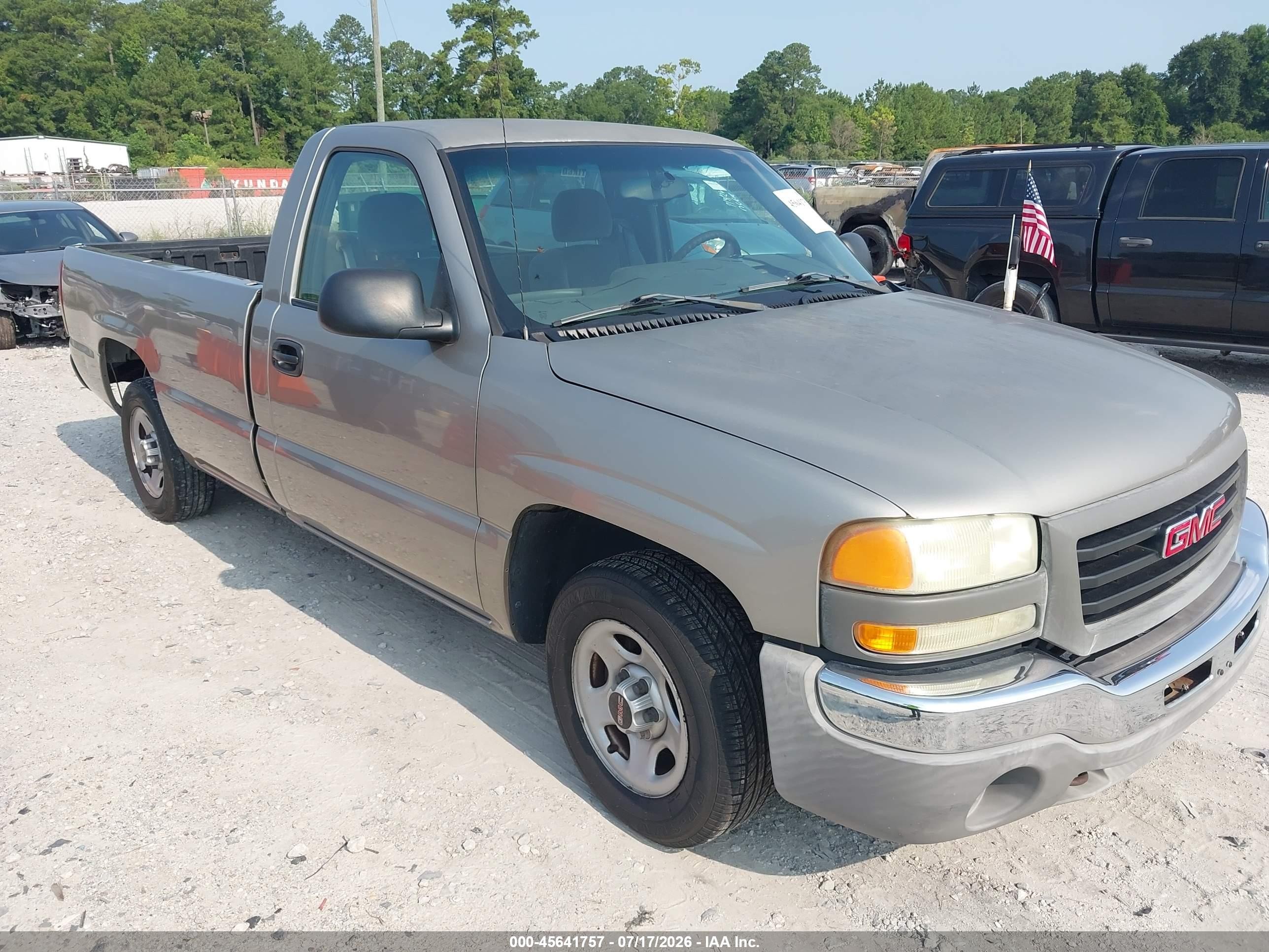 2003 GMC Sierra 1500, VIN 1GTEC14X53Z266415 — Обычный износ
