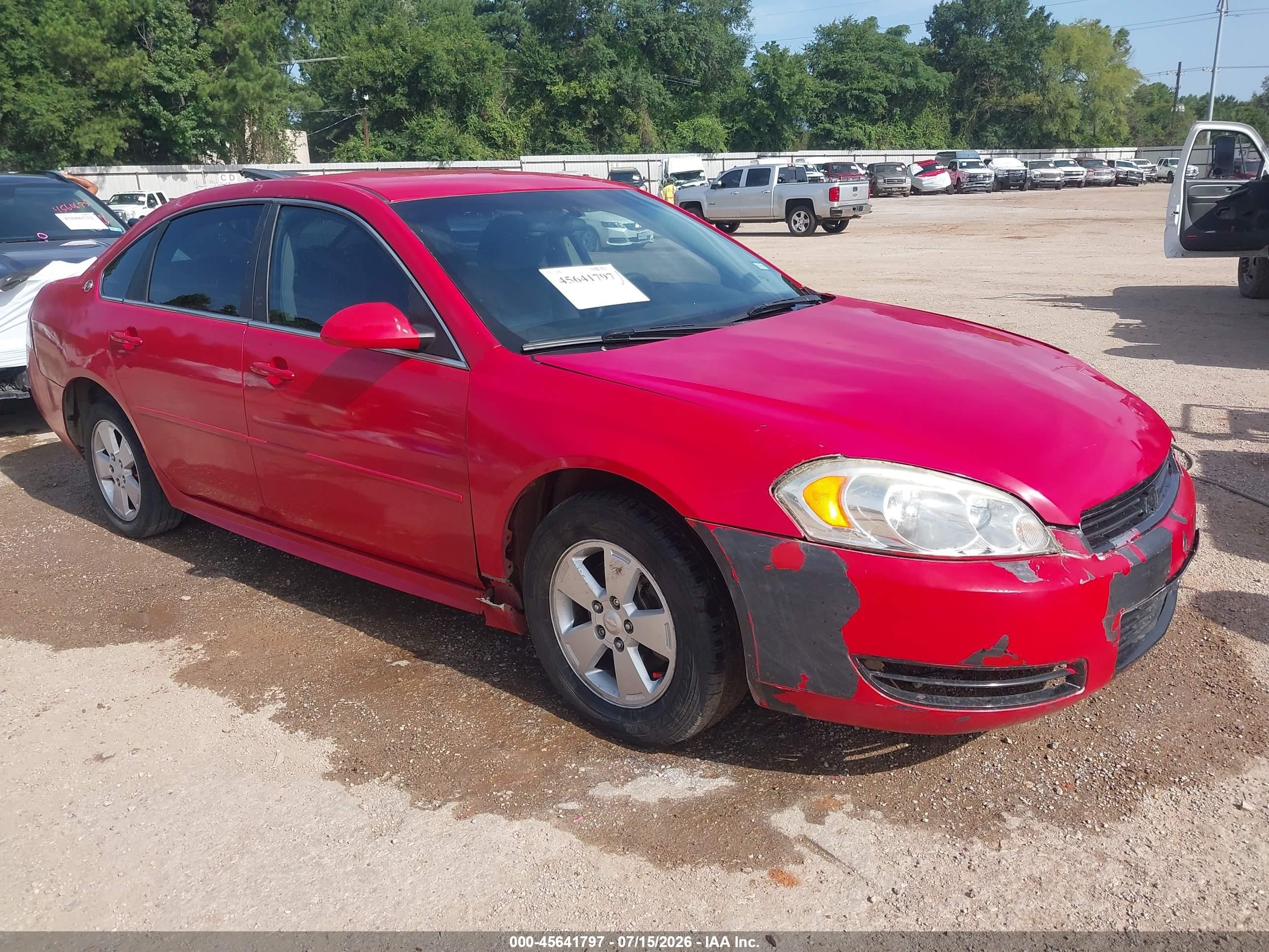 2009 Chevrolet Impala LT, VIN 2G1WT57KX91255853 — Normal wear