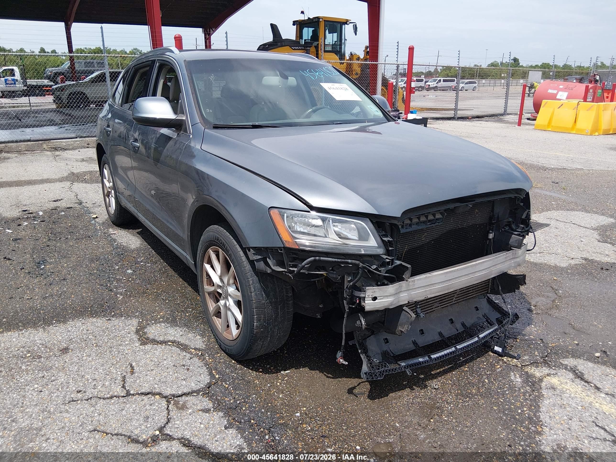 2012 Audi Q5 Premium, VIN WA1CFBFP2CA055571 — Water / flood