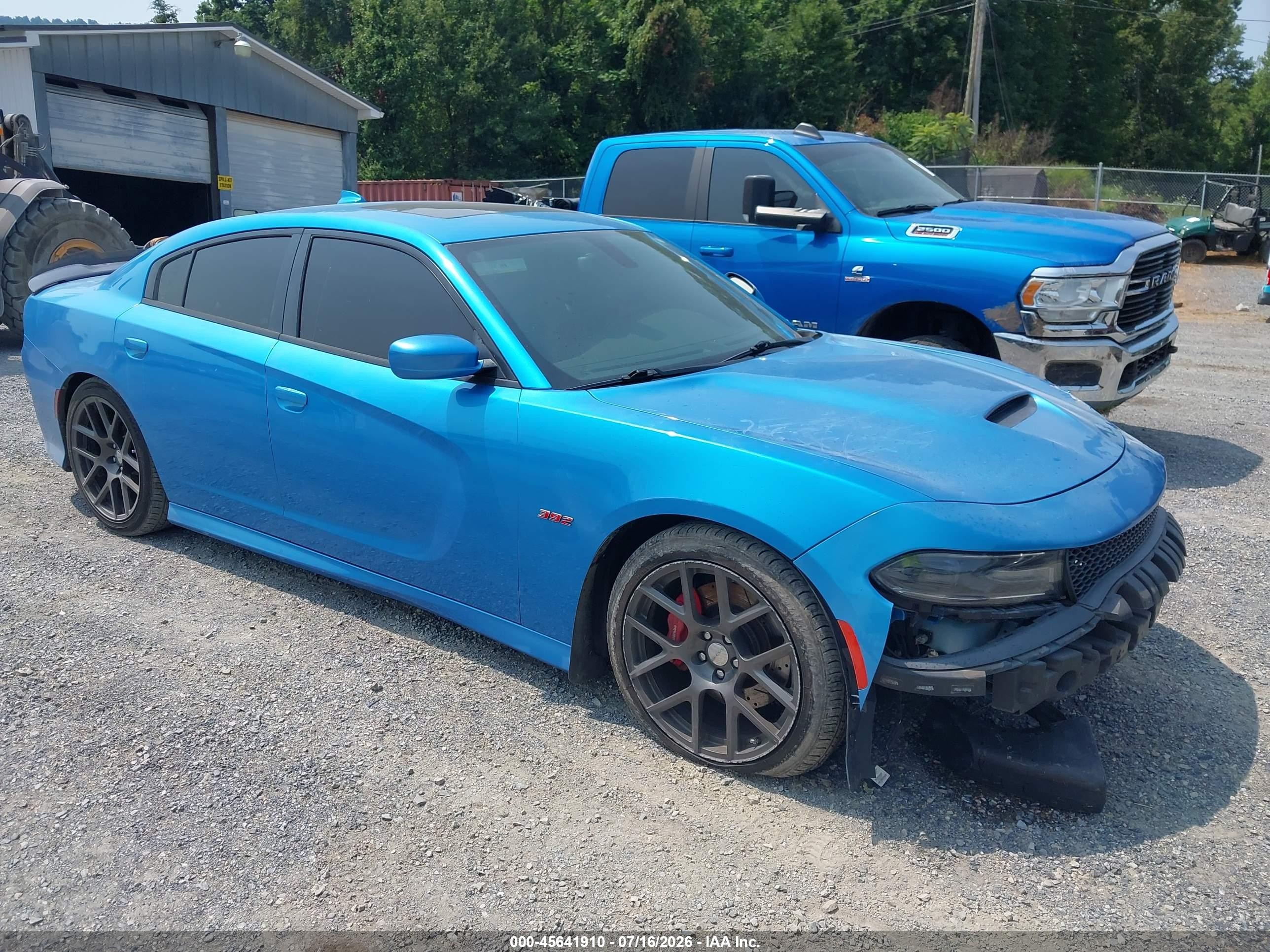 2016 Dodge Charger R/T Scat Pack, VIN 2C3CDXGJ2GH163946 — Front end
